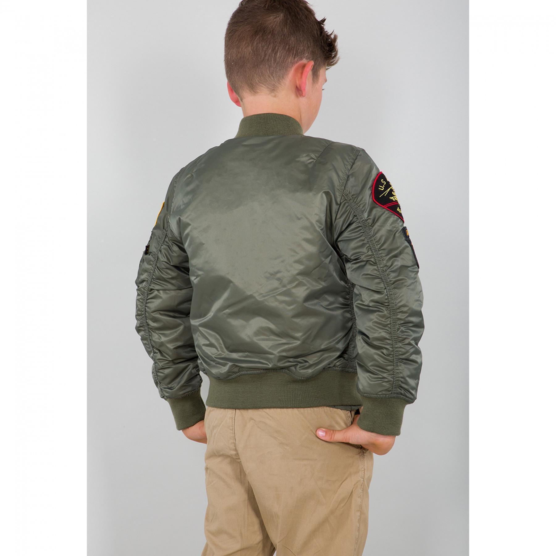 Bomber per bambini Alpha Industries MA-1 Patch
