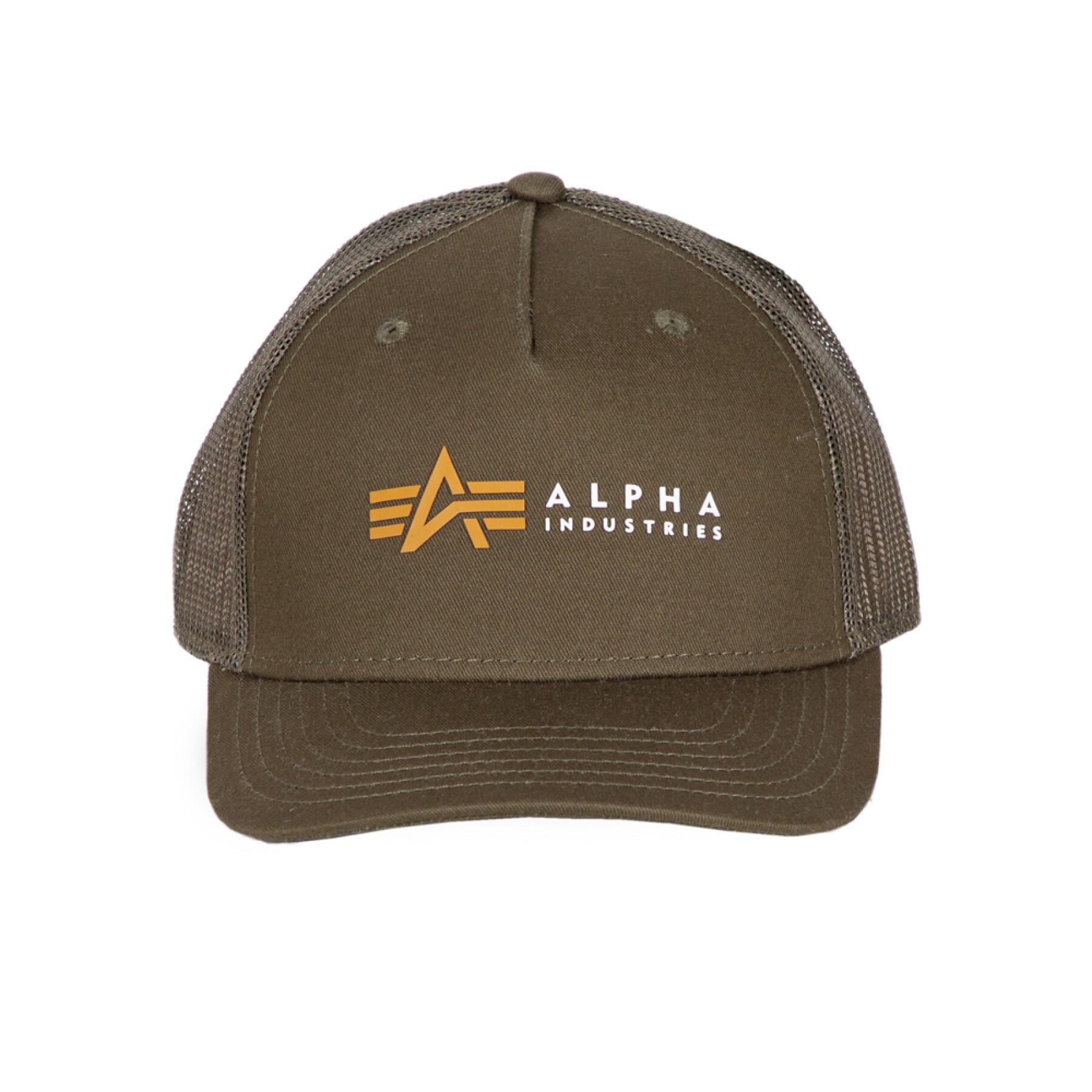 Cappellino con visiera Alpha Industries Alpha Label
