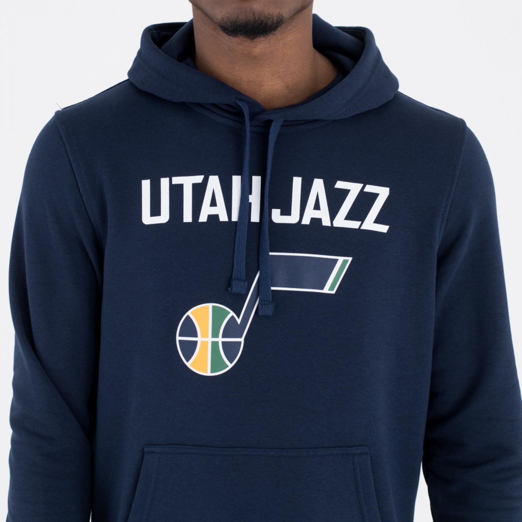 Felpa con cappuccio New Era avec logo de l'équipe Uath Jazz