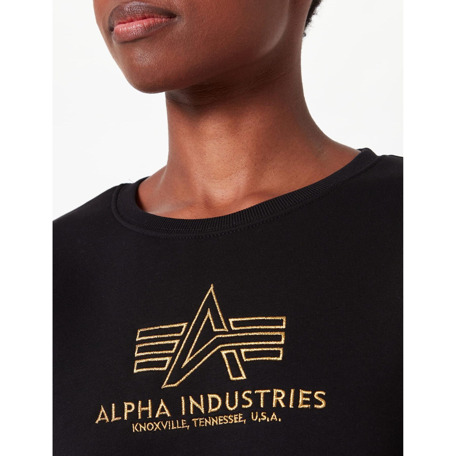 Felpa da donna Alpha Industries Basic Embroidery