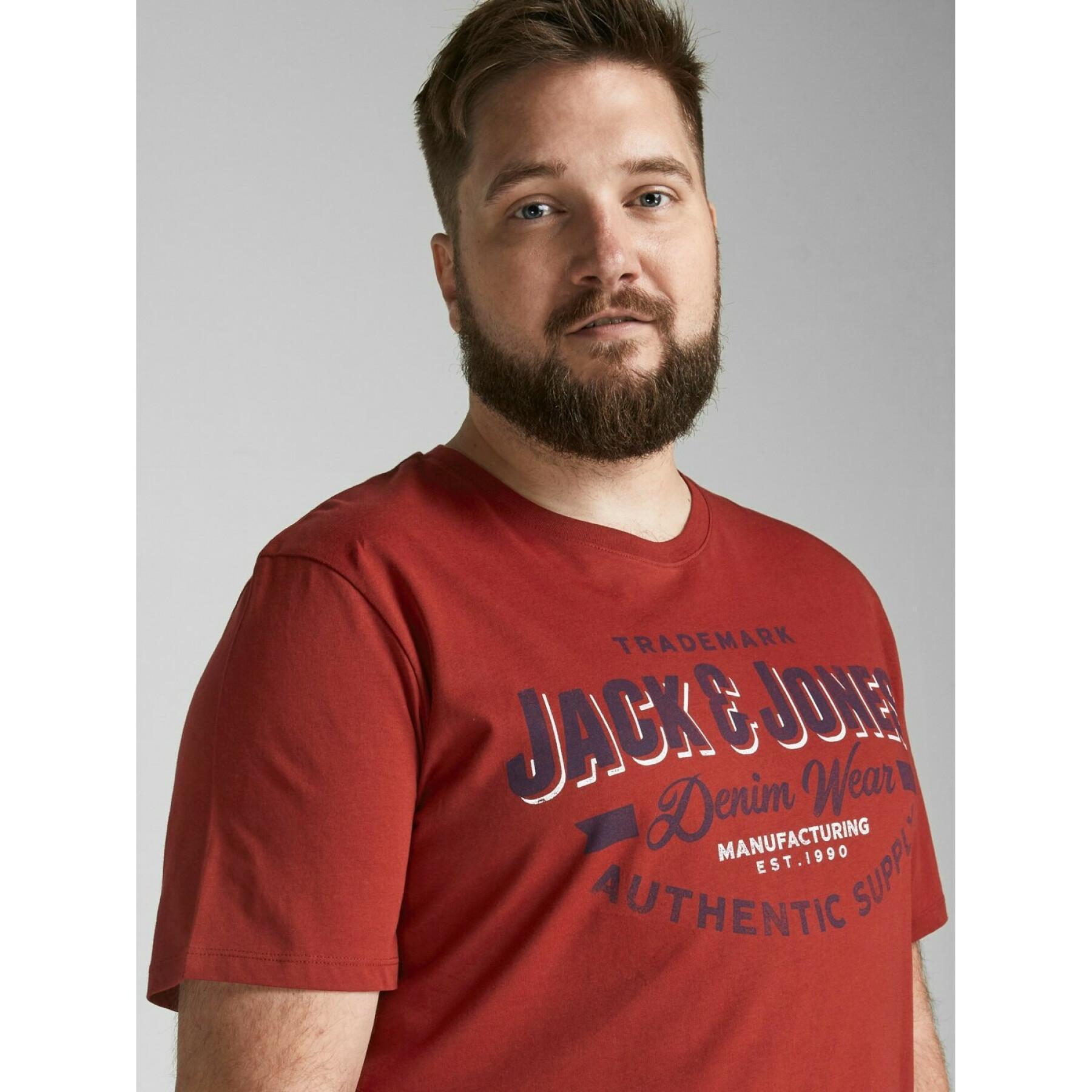 T-shirt grande taglia Jack & Jones Logo