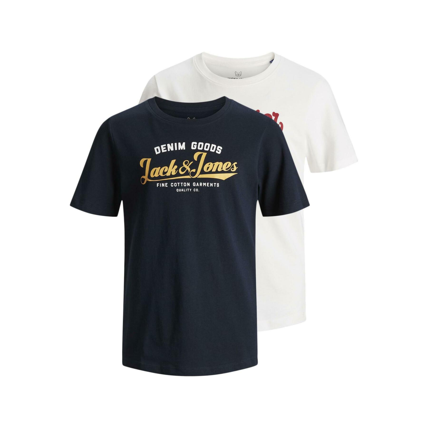 Set di 2 t-shirt per bambini Jack & Jones logo
