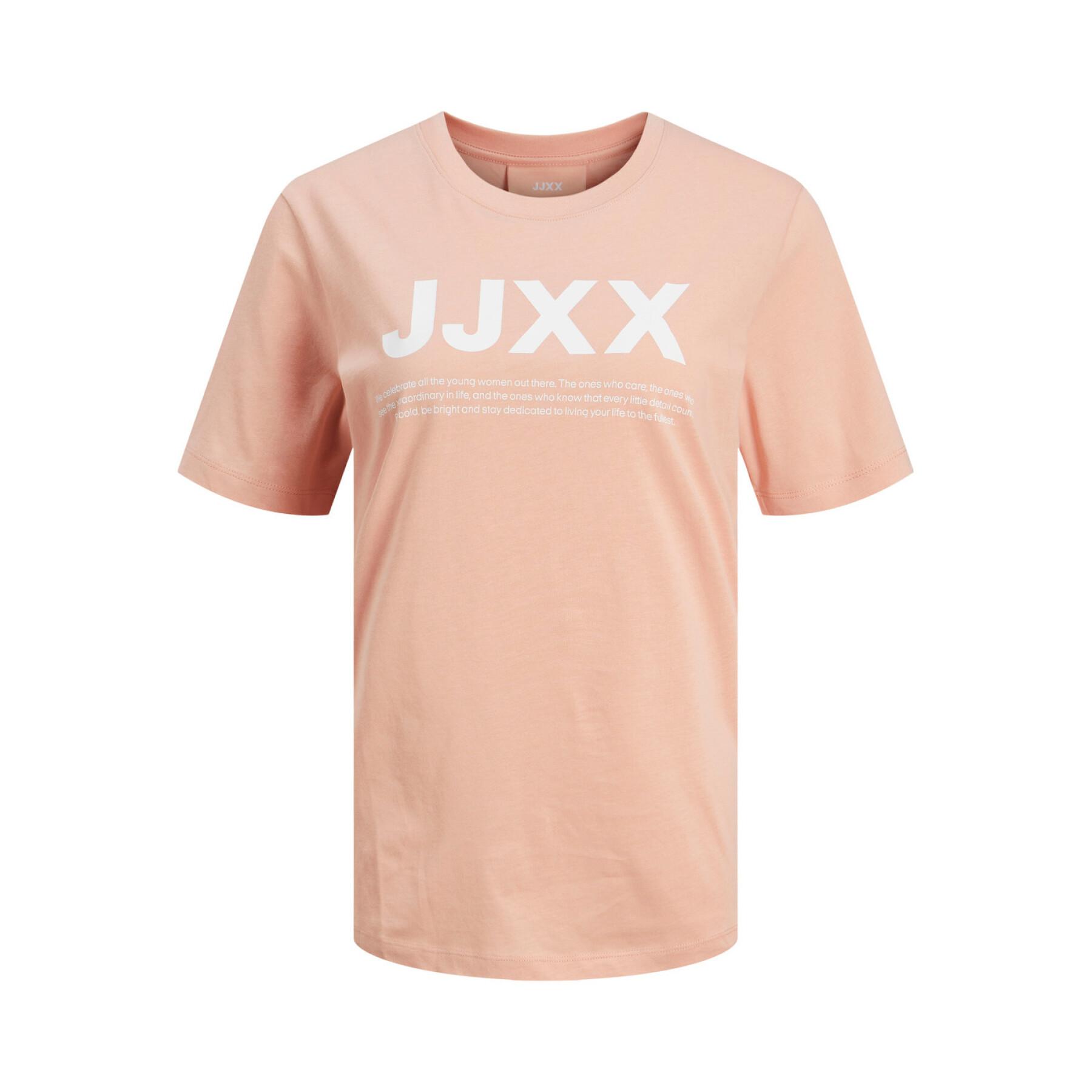 T-shirt donna logo grande JJXX Anna Reg Every