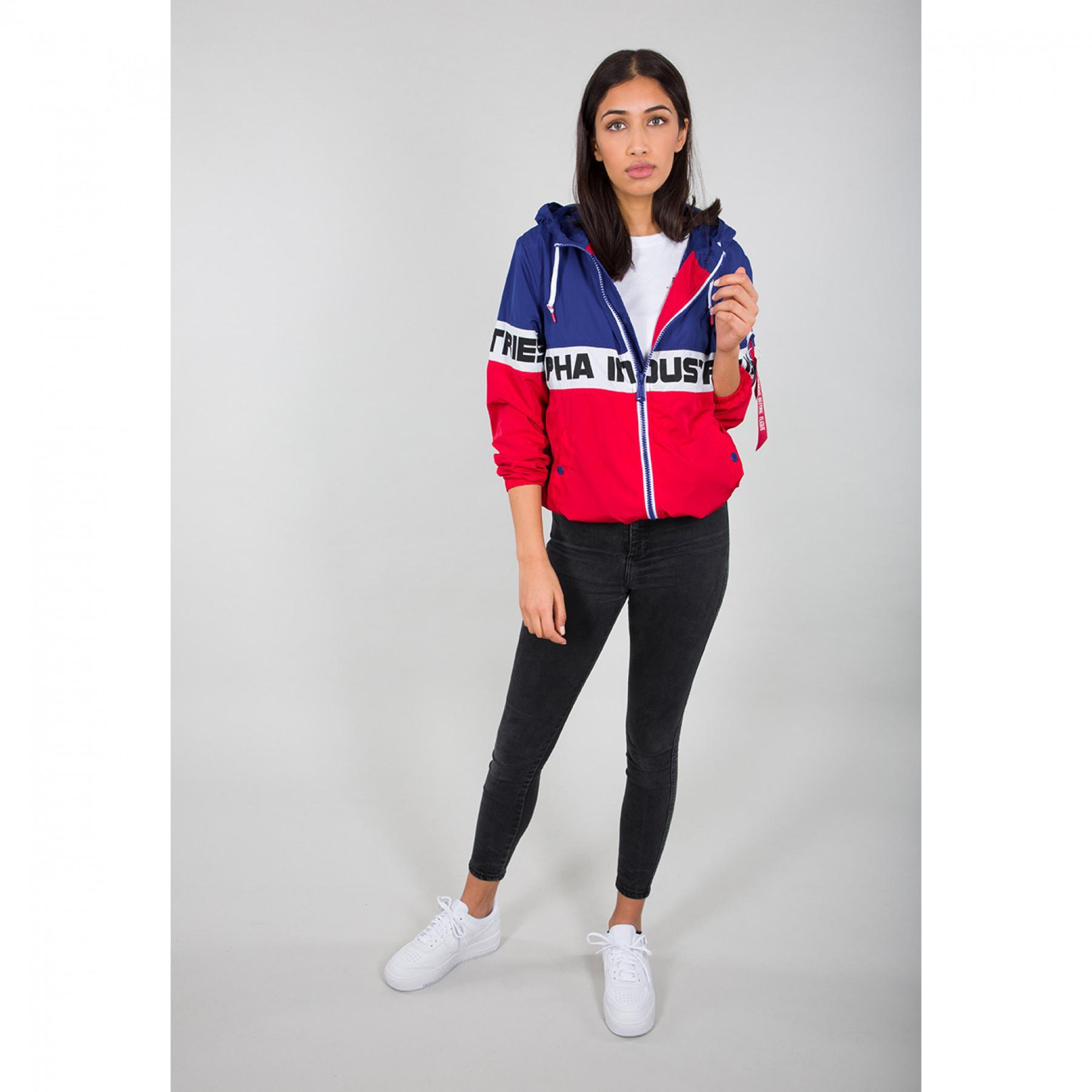 Giacca donna Alpha Industries Color Block
