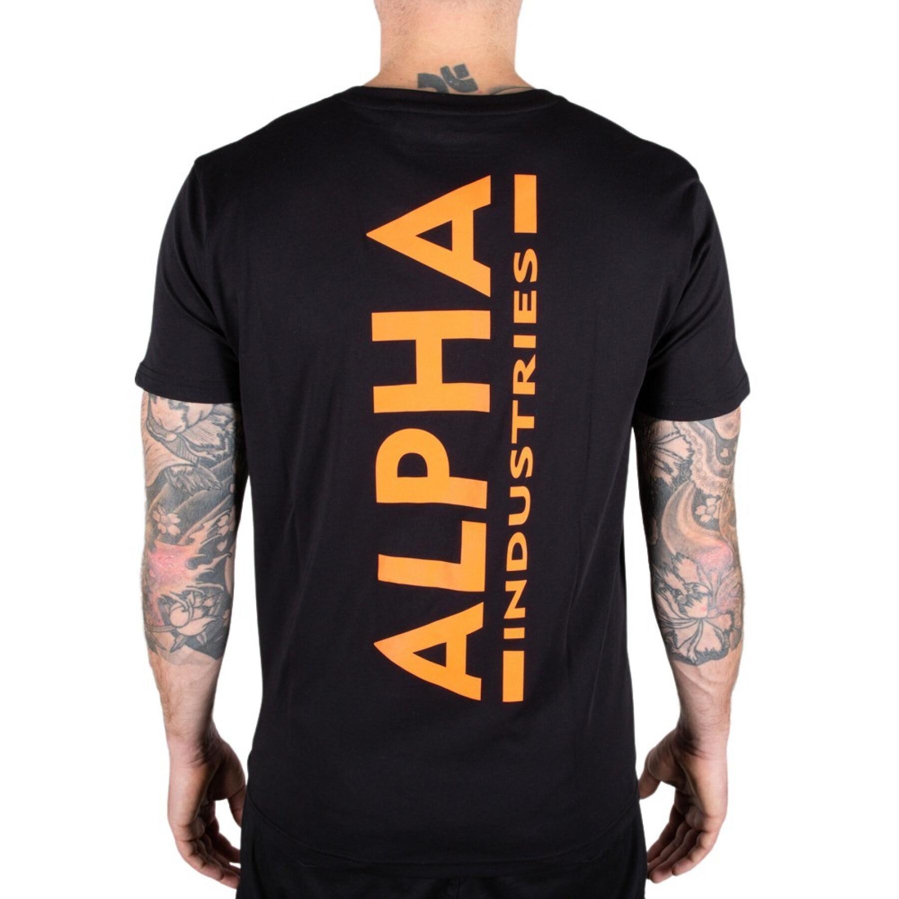 Maglietta riflettente Alpha Industries Backprint T Print