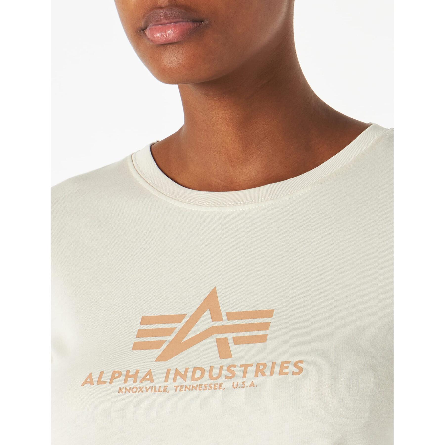 T-shirt donna Alpha Industries new basic T