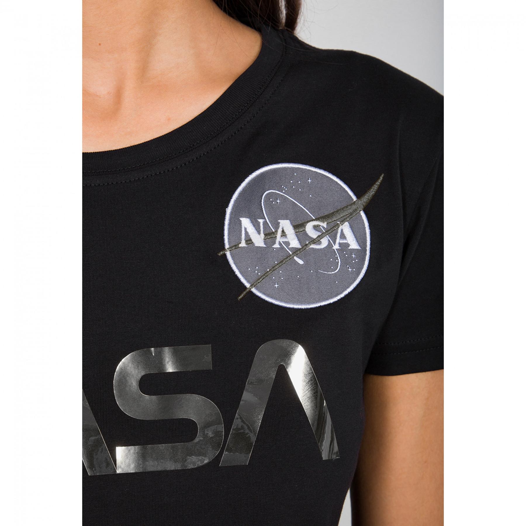 Maglietta da donna Alpha Industries NASA PM