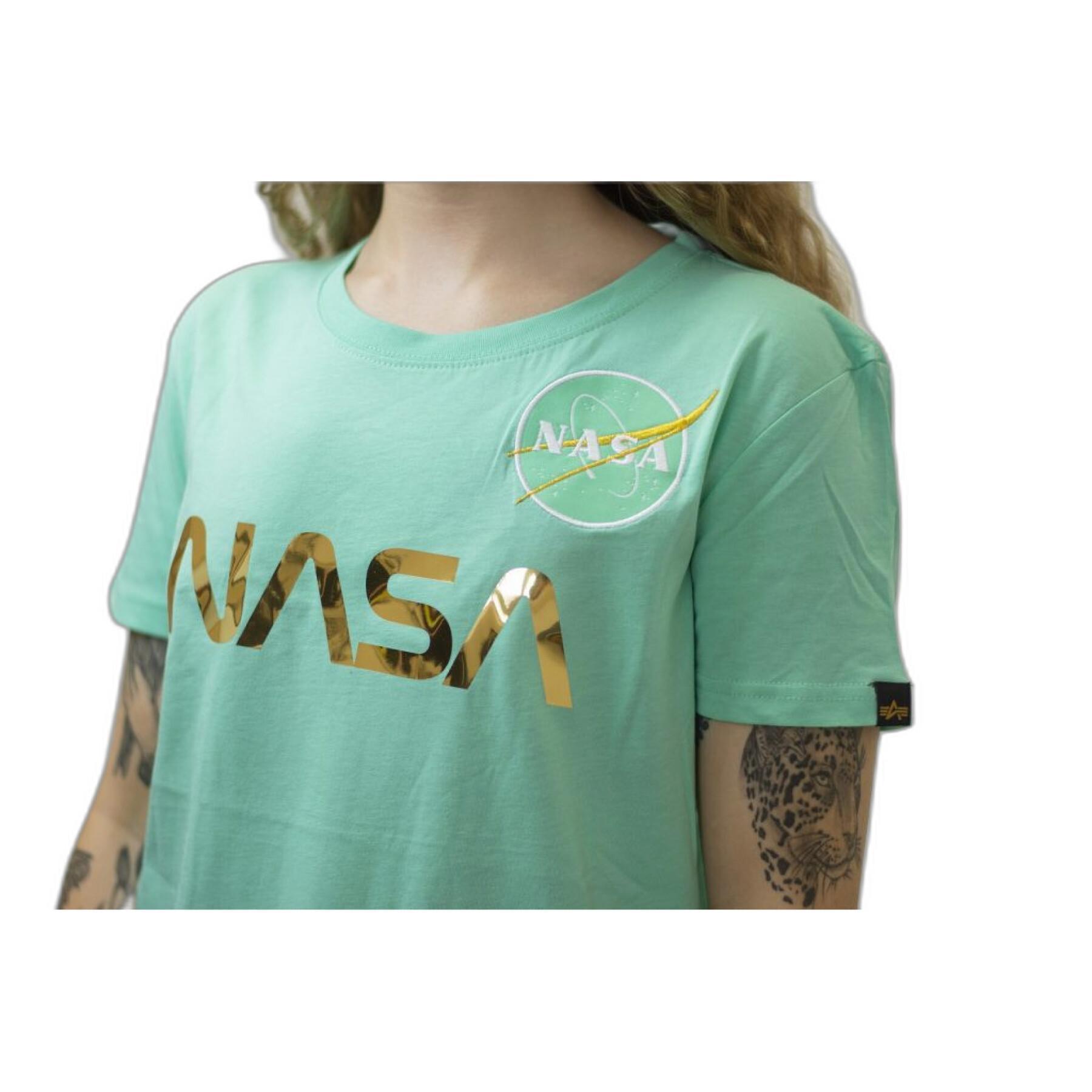 T-shirt donna Alpha Industries NASA PM