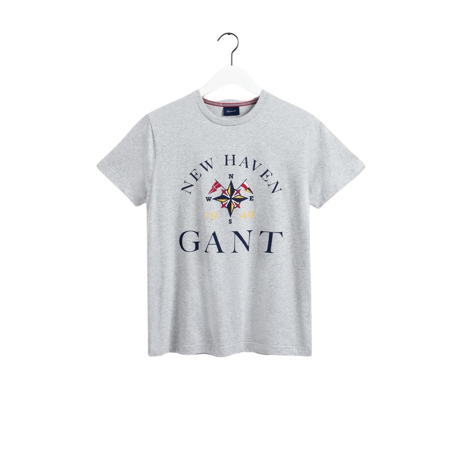 Maglietta Gant Sailing Print