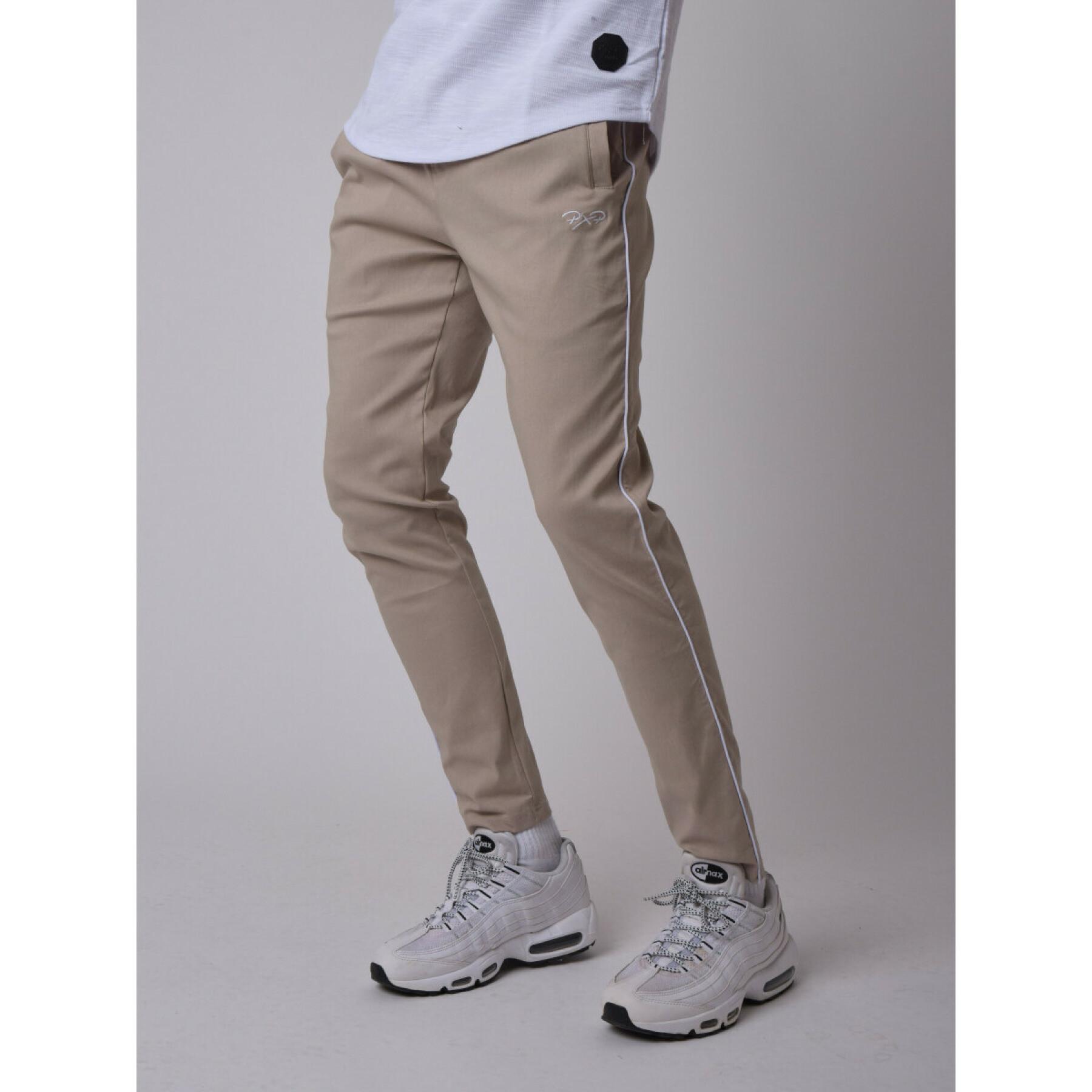 Pantaloni slim-fit di base con pipping a contrasto sui lati Project X Paris