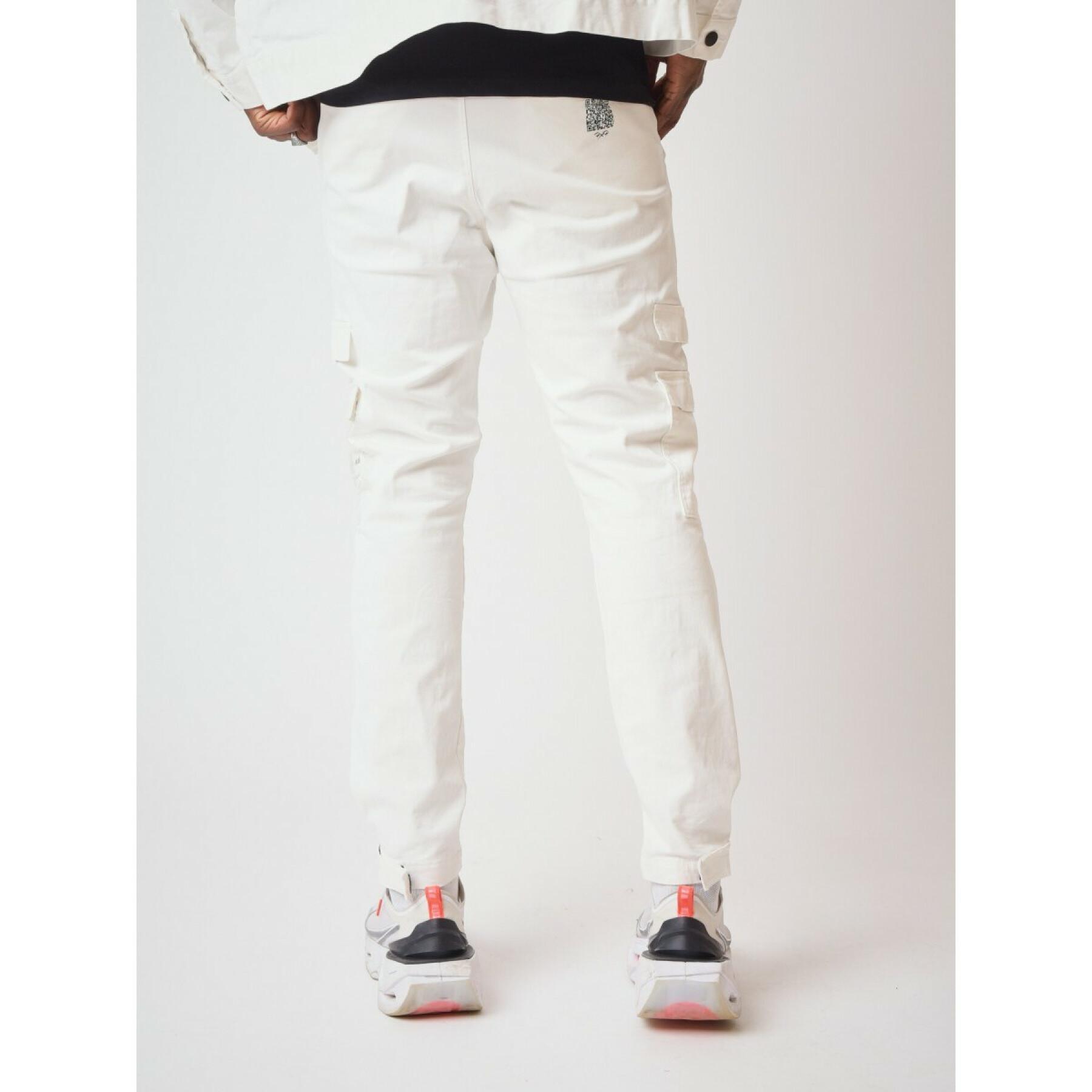Pantaloni stile cargo con tasca trasparente Project X Paris
