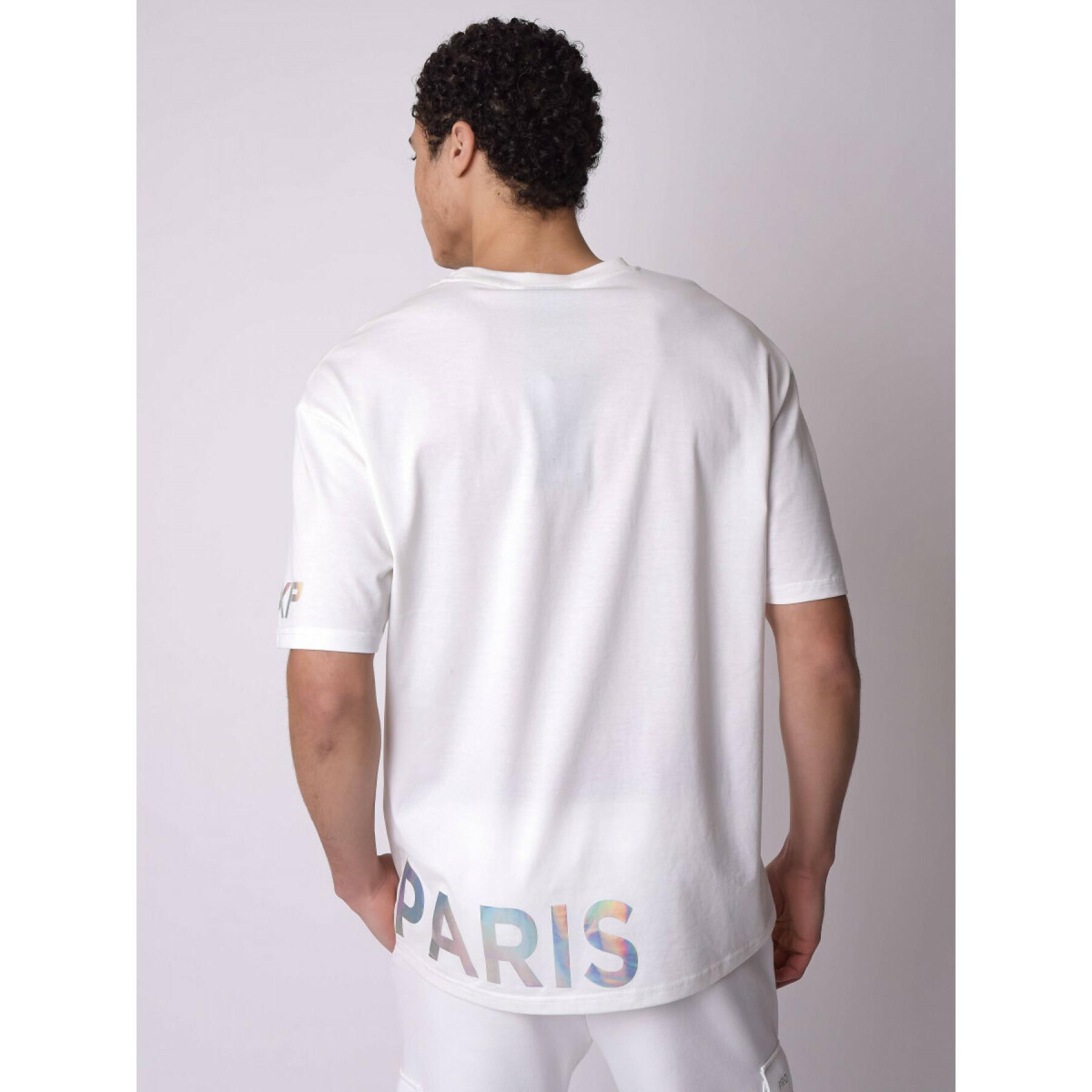 T-shirt con logo iridescente dalla vestibilità ampia Project X Paris