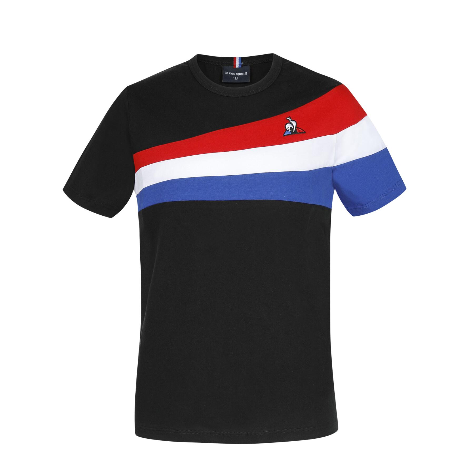 T-shirt per bambini Le Coq Sportif Tricolore