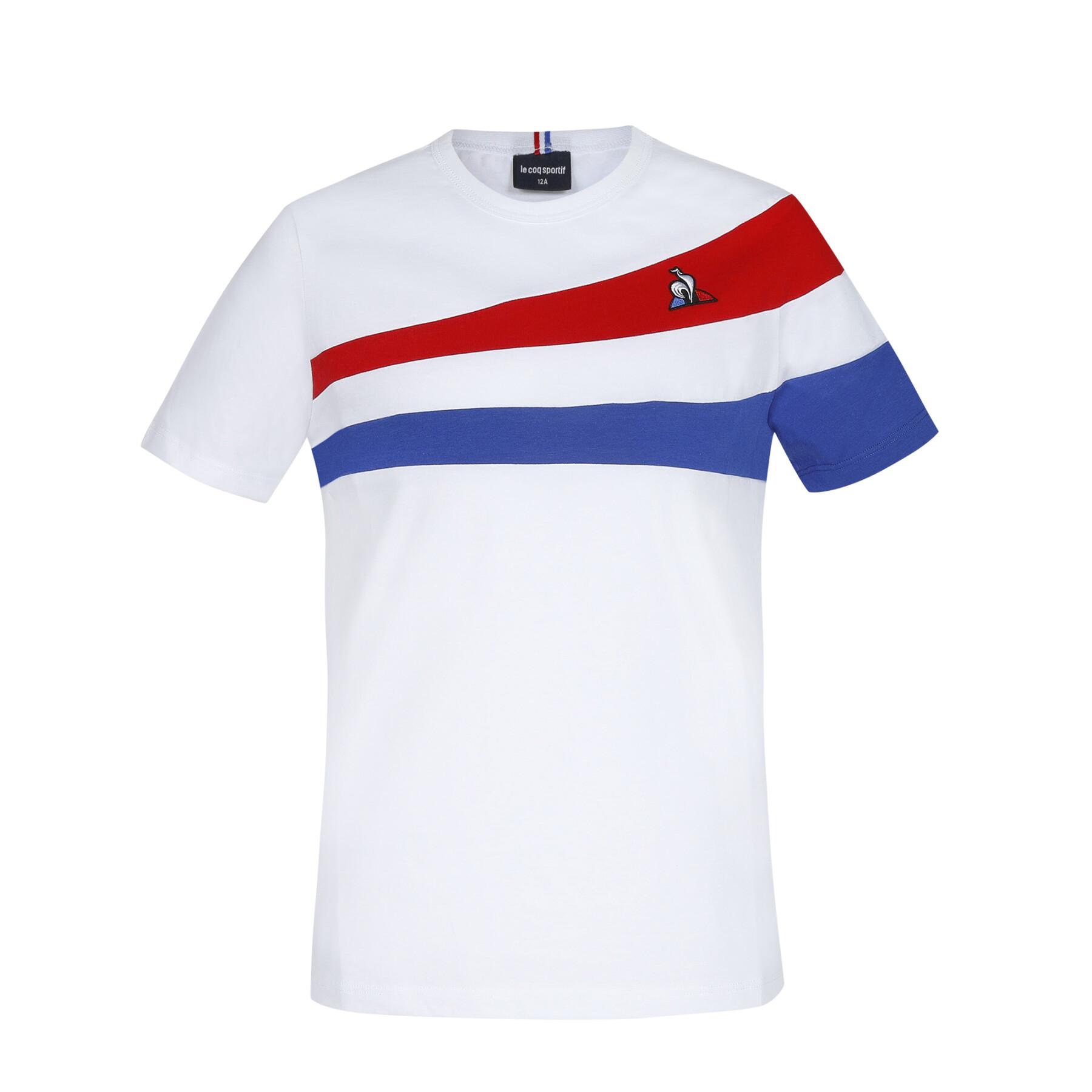 T-shirt per bambini Le Coq Sportif Tricolore