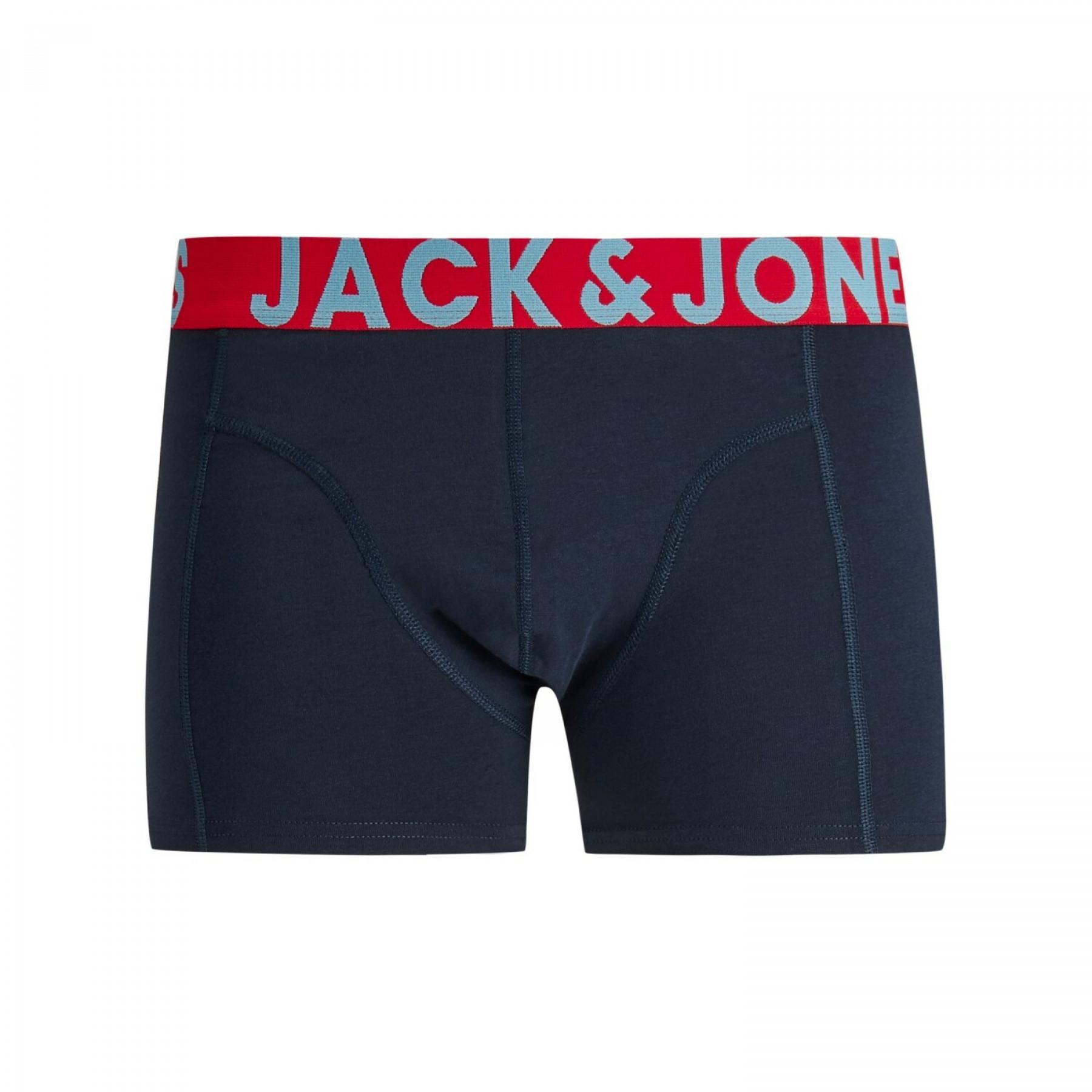 Set di 3 boxer Jack & Jones Jaccrazy solide