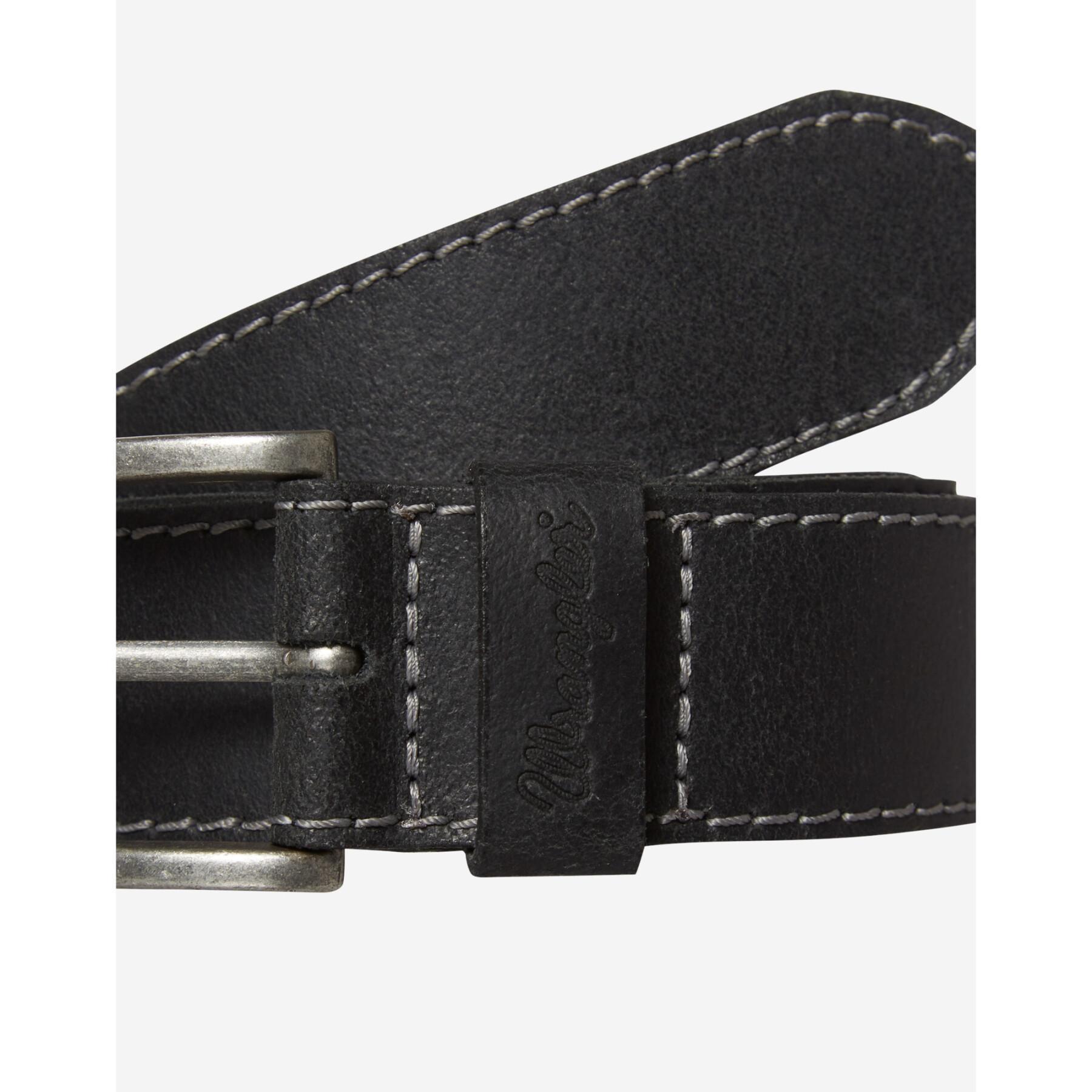 Cintura Wrangler leather stitched