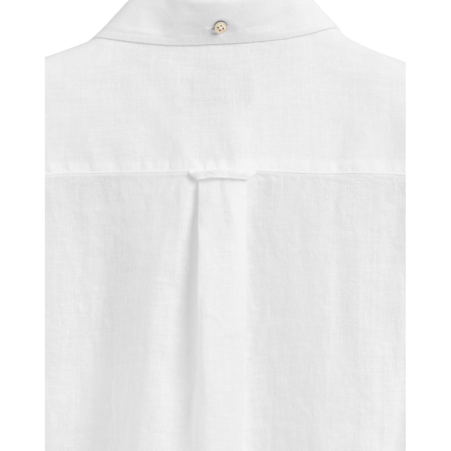 Camicia Gant Regular Fit Linen Shir