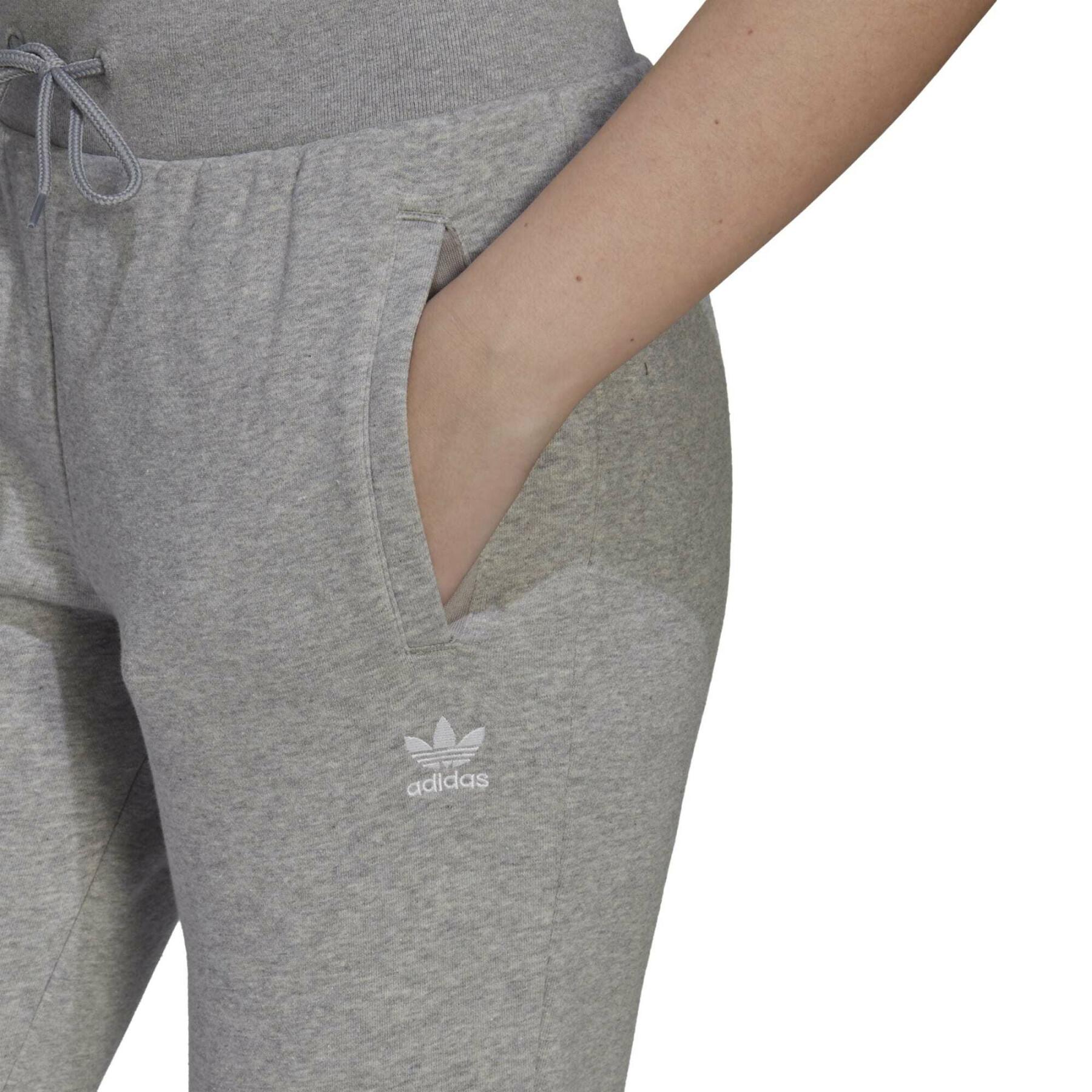 Pantaloni sportivi da donna in pile slim-fit Adidas Originals Adicolor Essentials