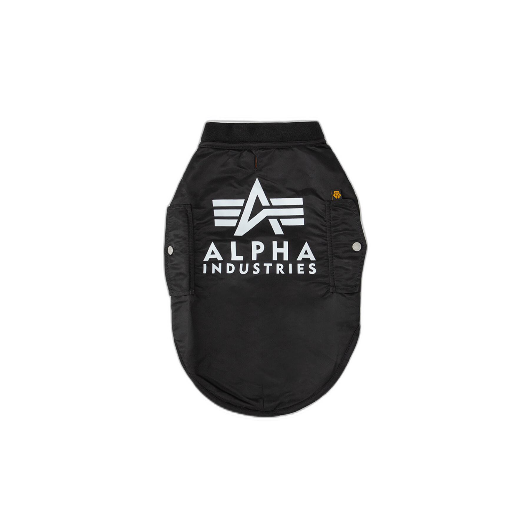 Cappotto per cani Alpha Industries MA-1 Backprint