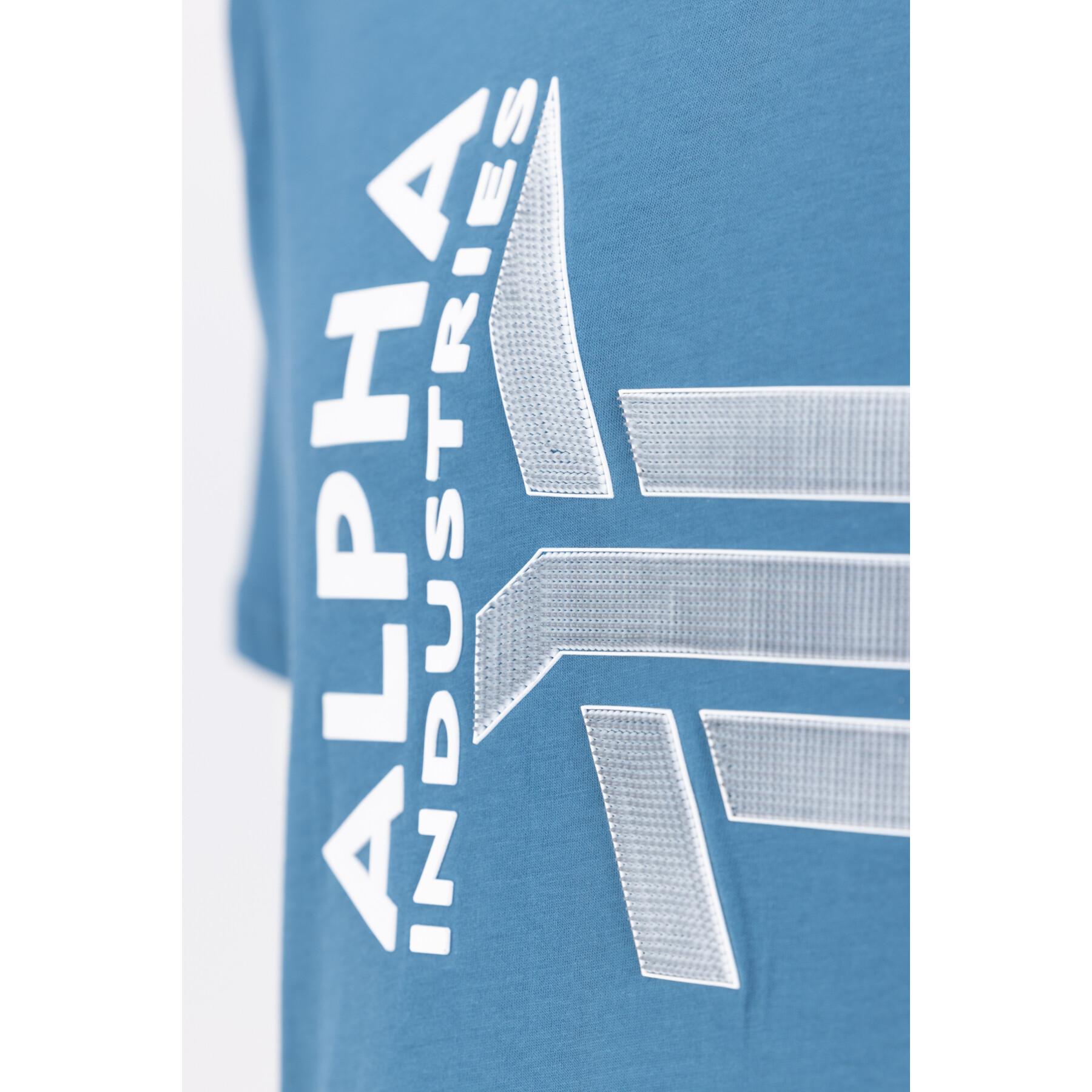 Maglietta Alpha Industries Logo Rubber