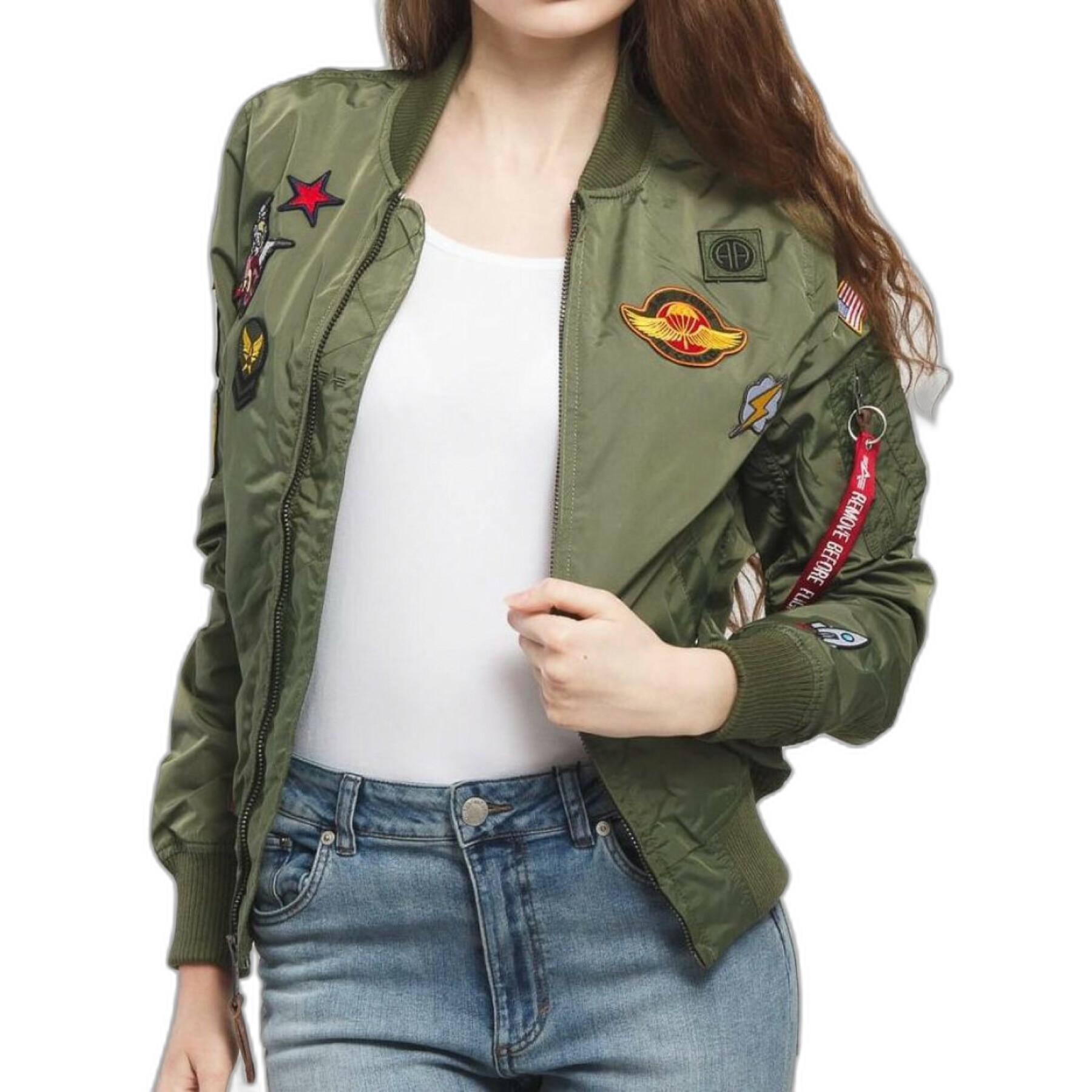 Giacca donna Alpha Industries MA-1 TT Patch II