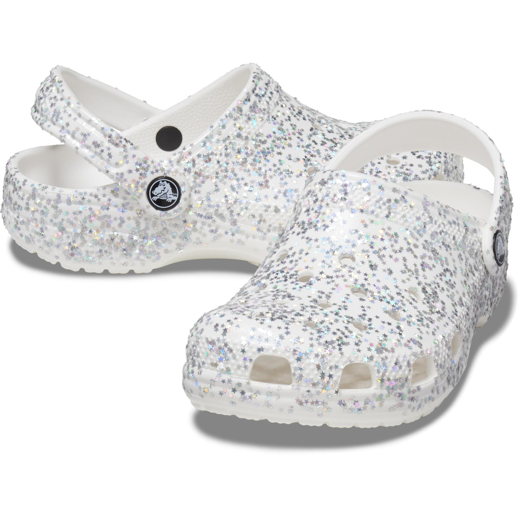 Zoccoli per bambini Crocs Classic Starry Glitter
