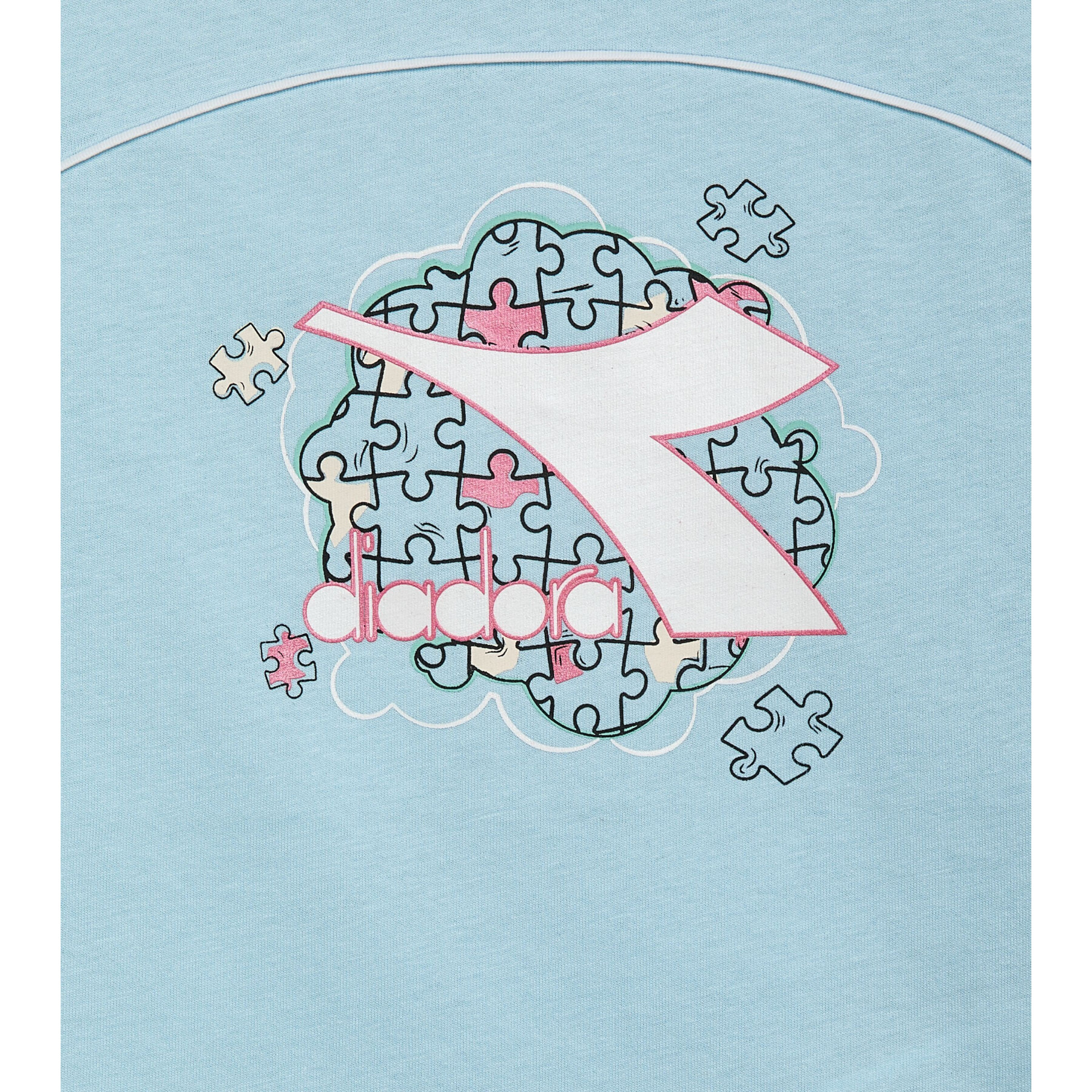T-shirt  da bambina Diadora Puzzles