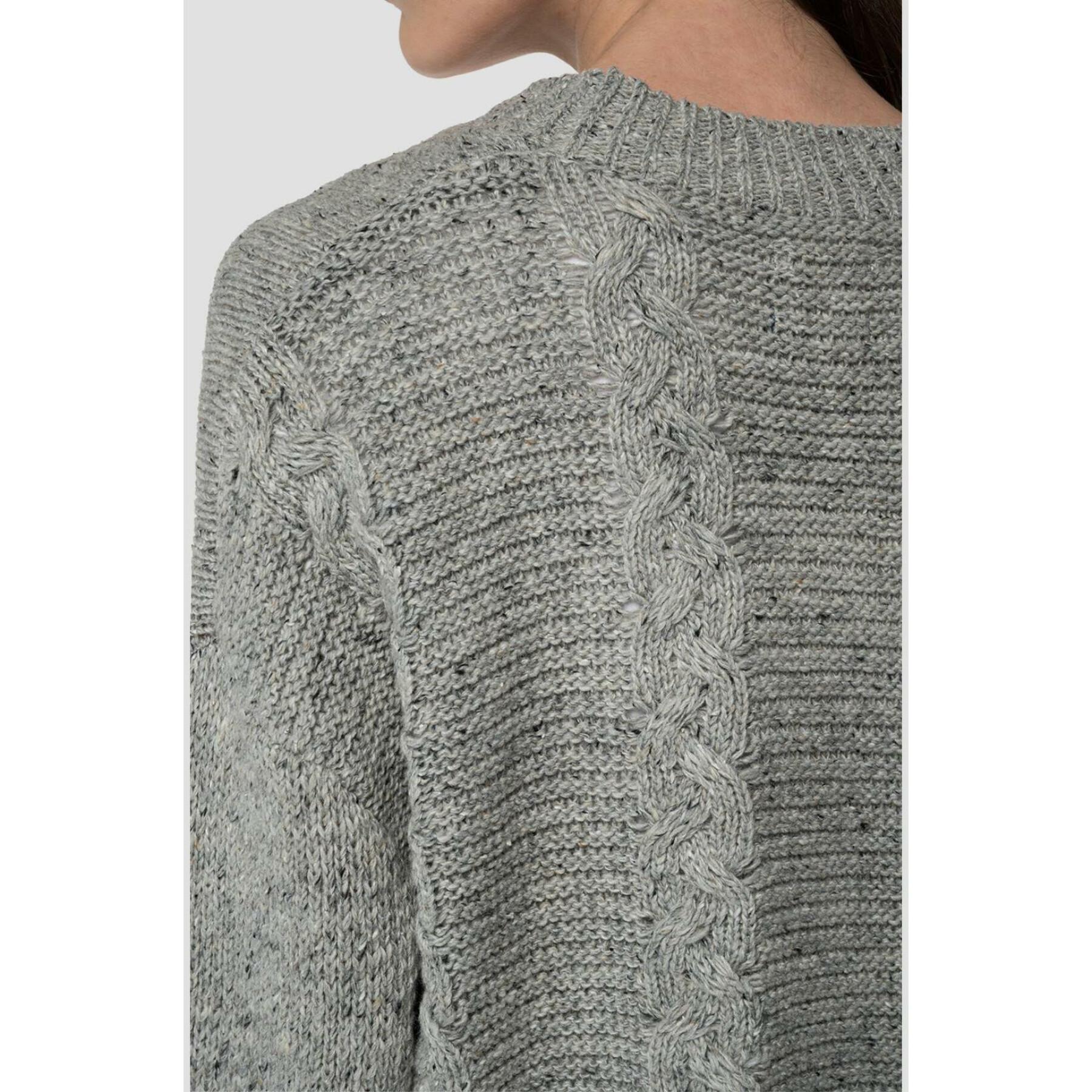 Maglione a maglia da donna Replay recycled hairy blend