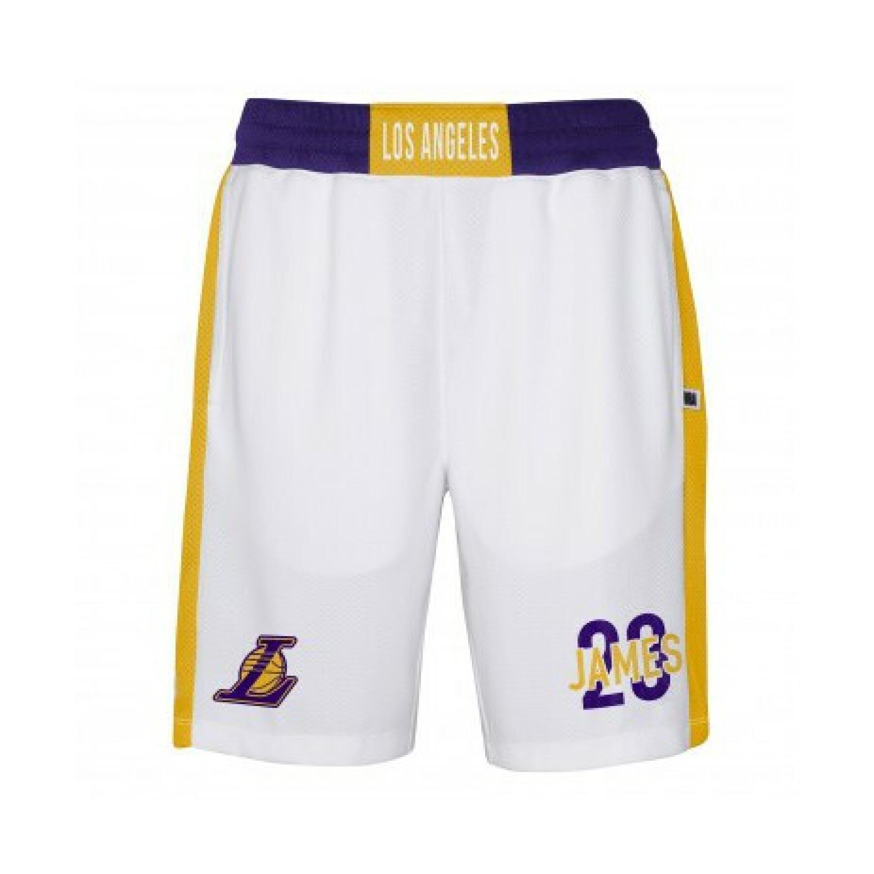 Pantaloncini da basket per bambini Los Angeles Lakers Lebron James