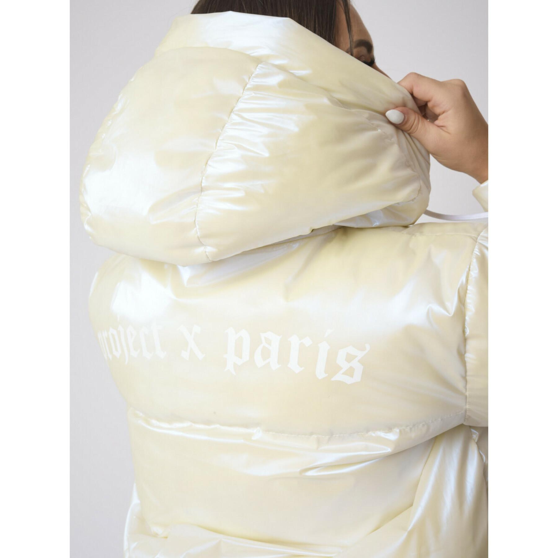 Giacca corta da donna con effetto vinile Project X Paris