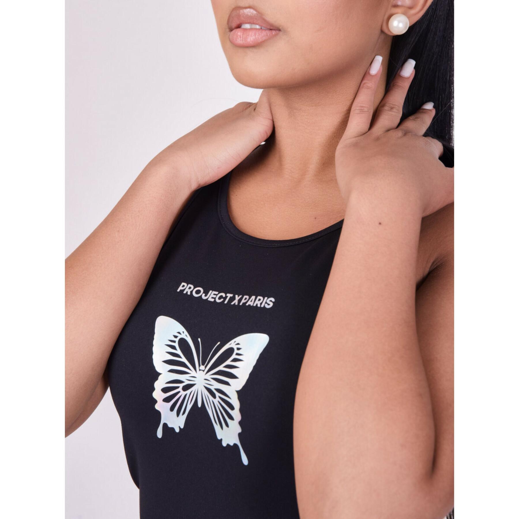 Vestito da donna con canotta a forma di farfalla Project X Paris
