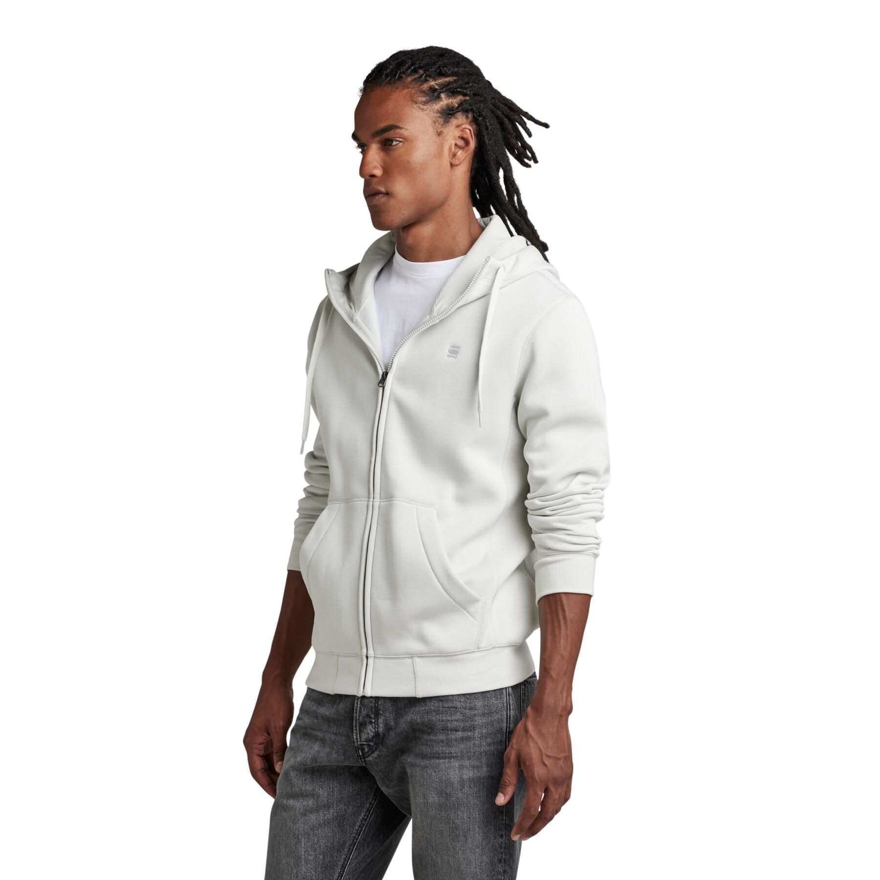 Sweatshirt con cappuccio e zip G-Star Premium Core