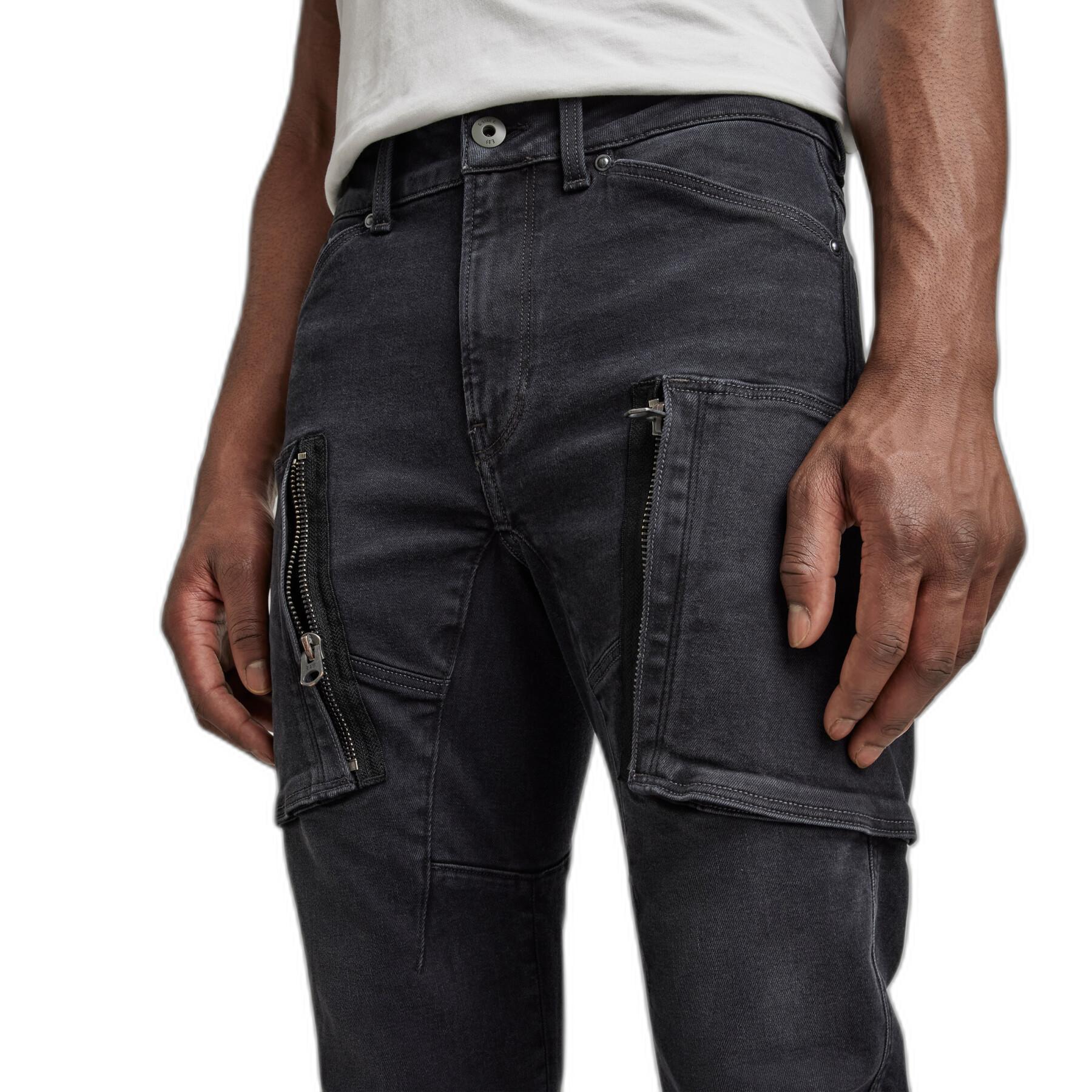 Pantaloni cargo skinny denim G-Star 3D