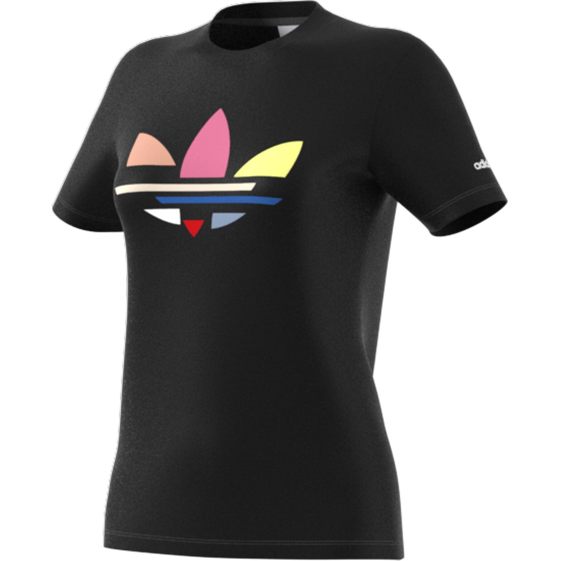 T-shirt donna adidas Originals Adicolor Trefoil