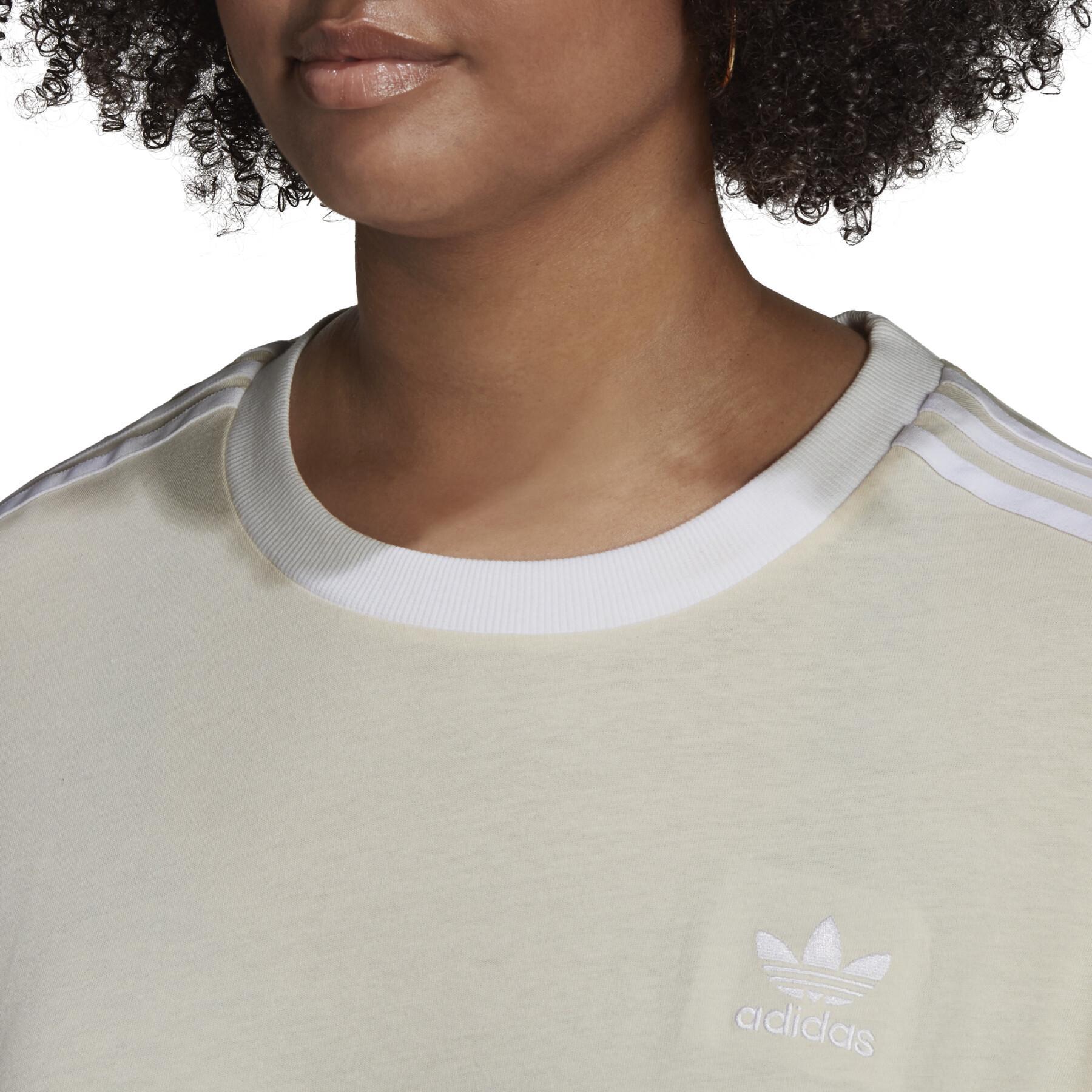 Maglietta da donna adidas Originals Adicolor s 3-Stripes (Grandes tailles)