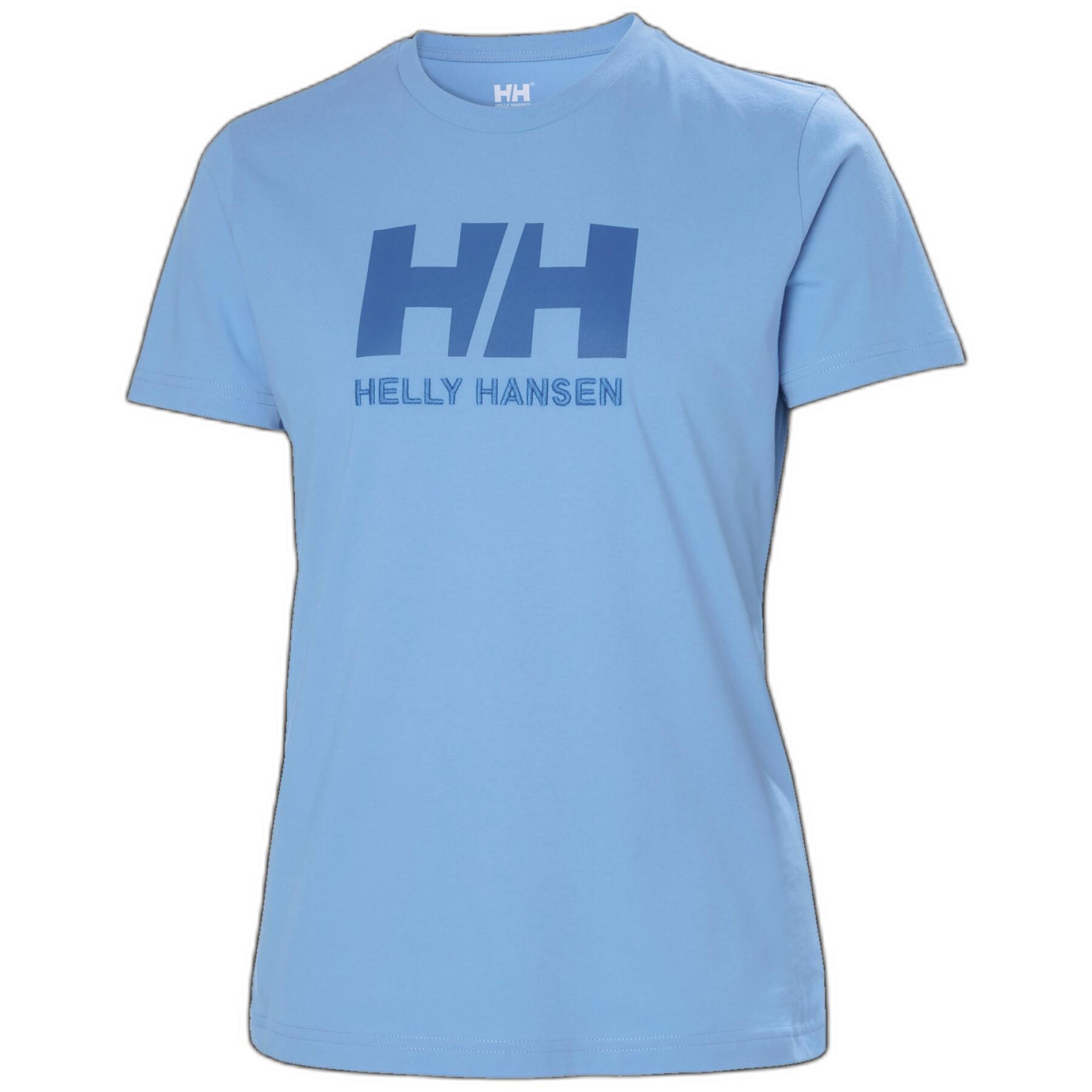 T-shirt donna con logo Helly Hansen