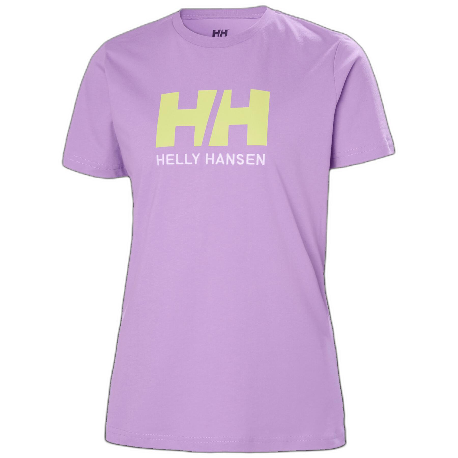 T-shirt da donna con logo Helly Hansen