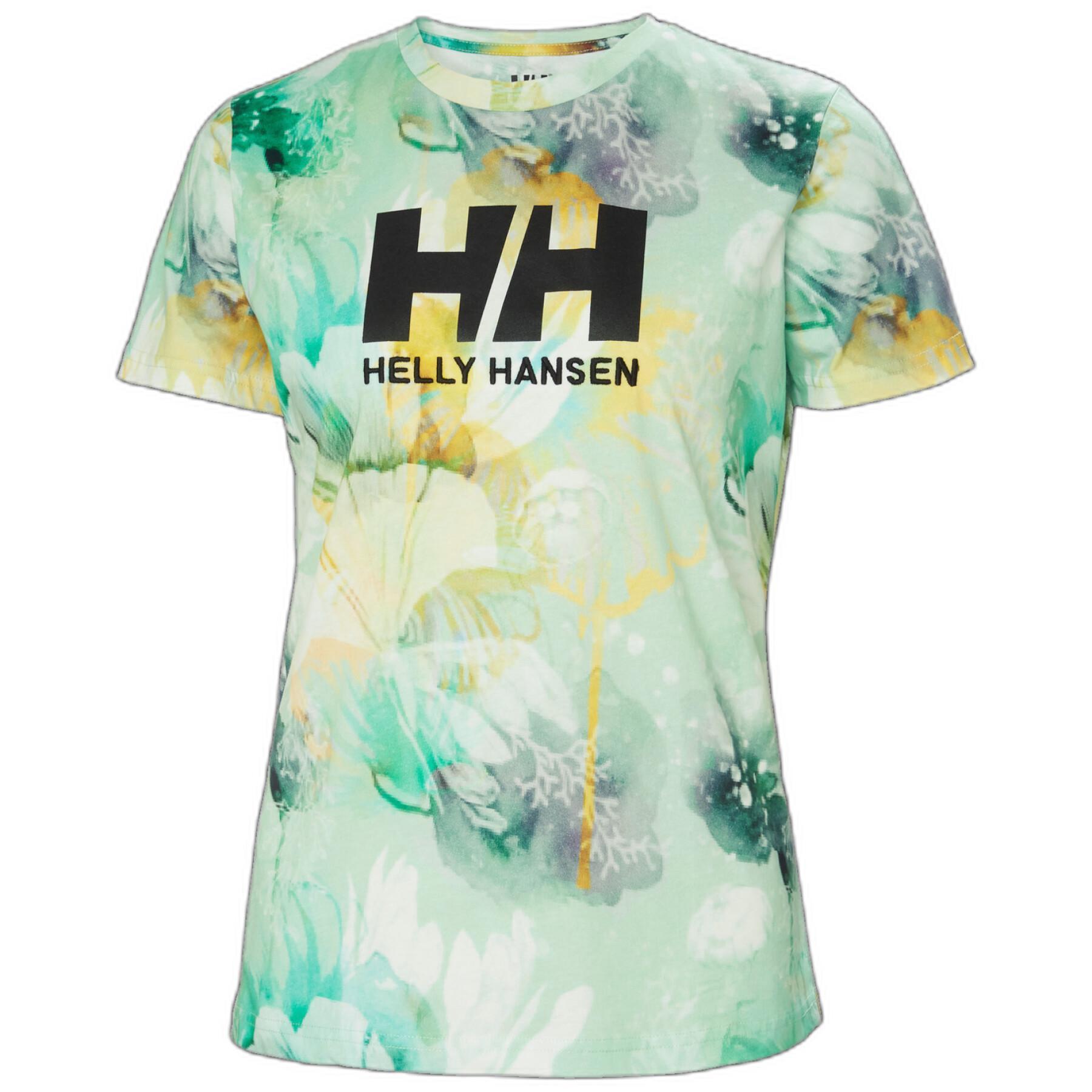 T-shirt donna con logo Helly Hansen Esra
