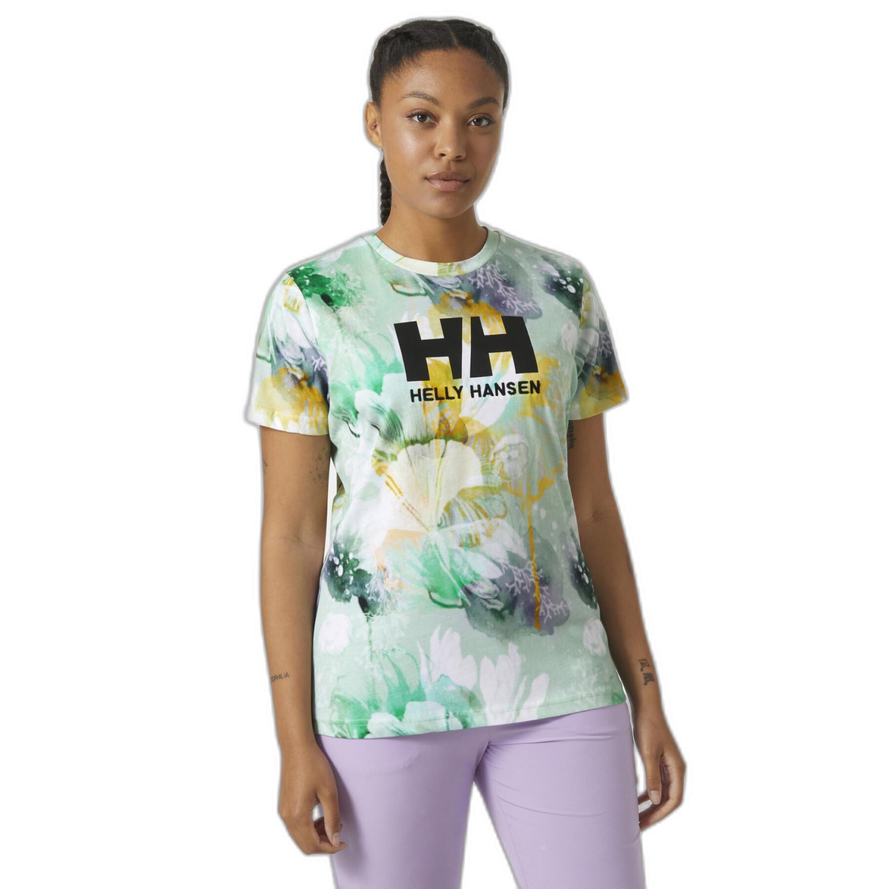 T-shirt donna con logo Helly Hansen Esra