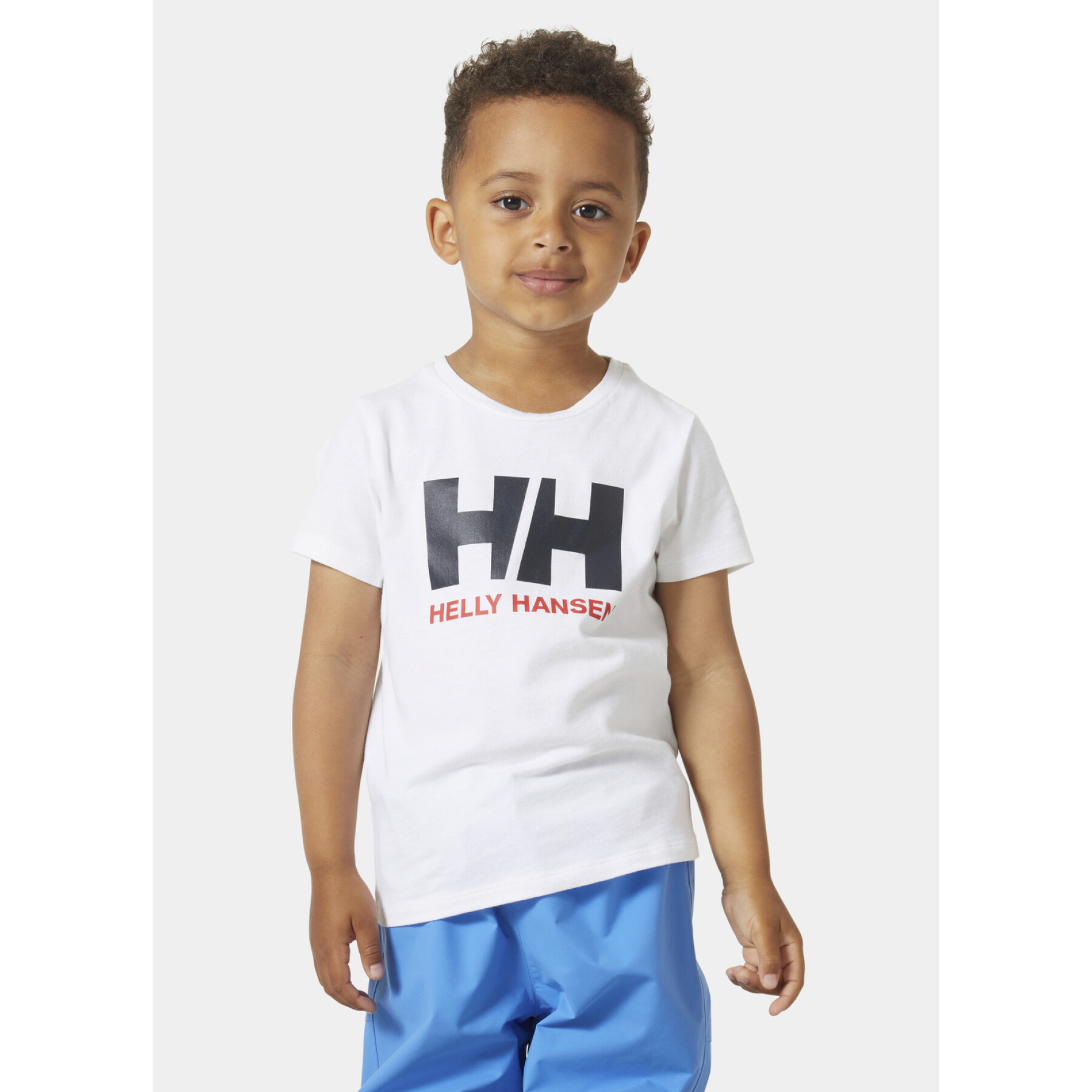 T-shirt con logo del bambino Helly Hansen