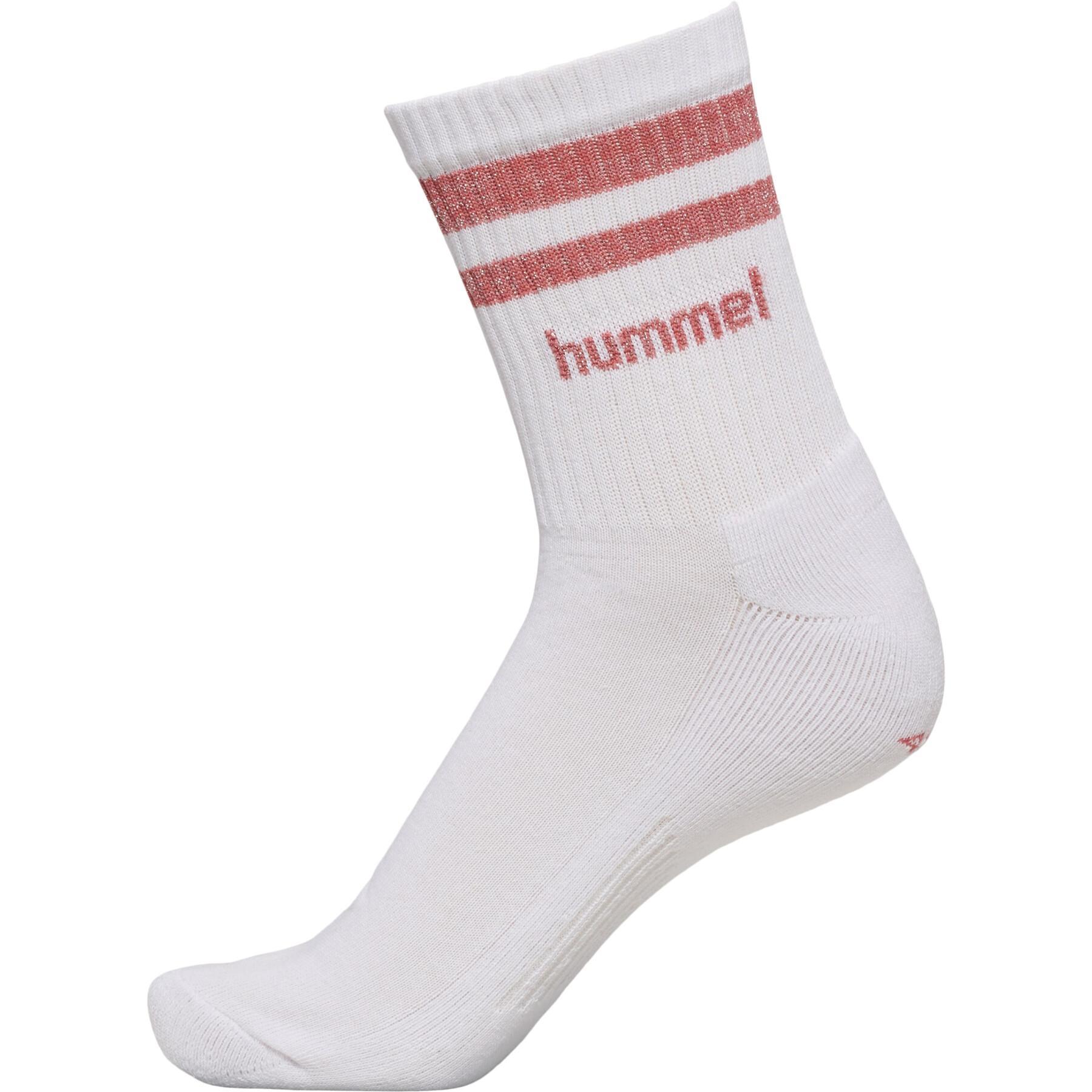 Set di 3 paia di calze da donna Hummel Retro Lurex