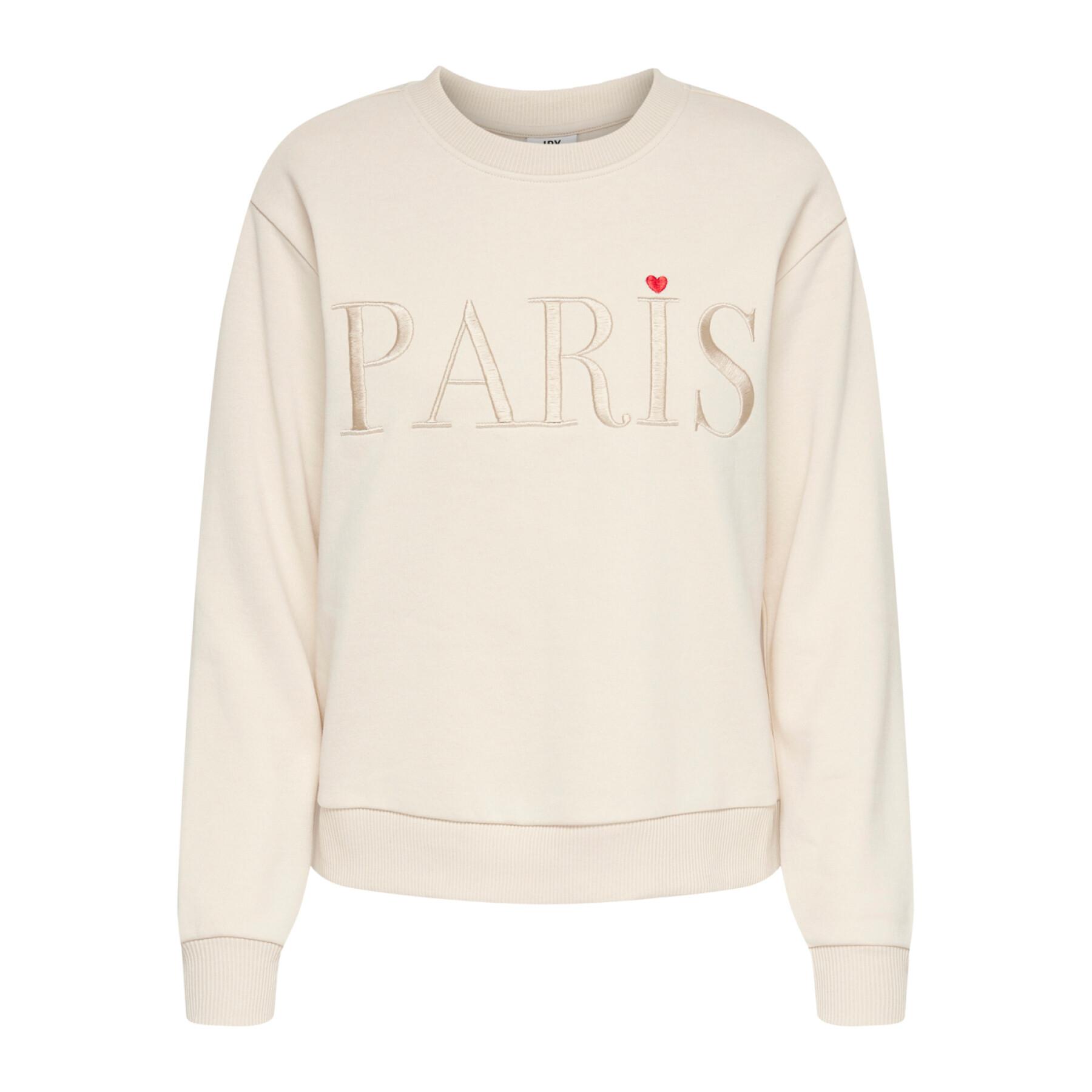 Sweatshirt donna ricamata JDY JRS Paris