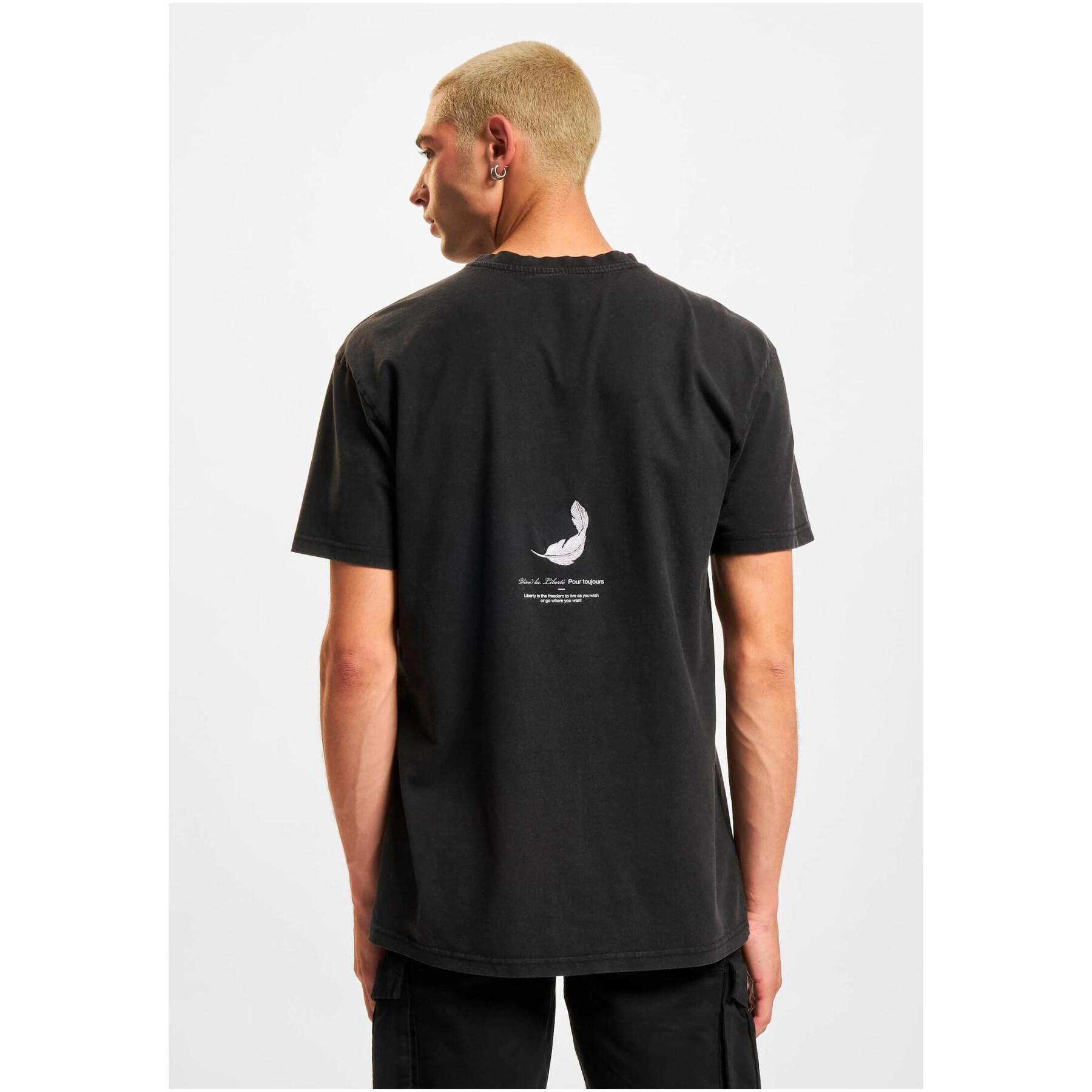 T-shirt oversize taglie comode Mister Tee Vive la Liberte