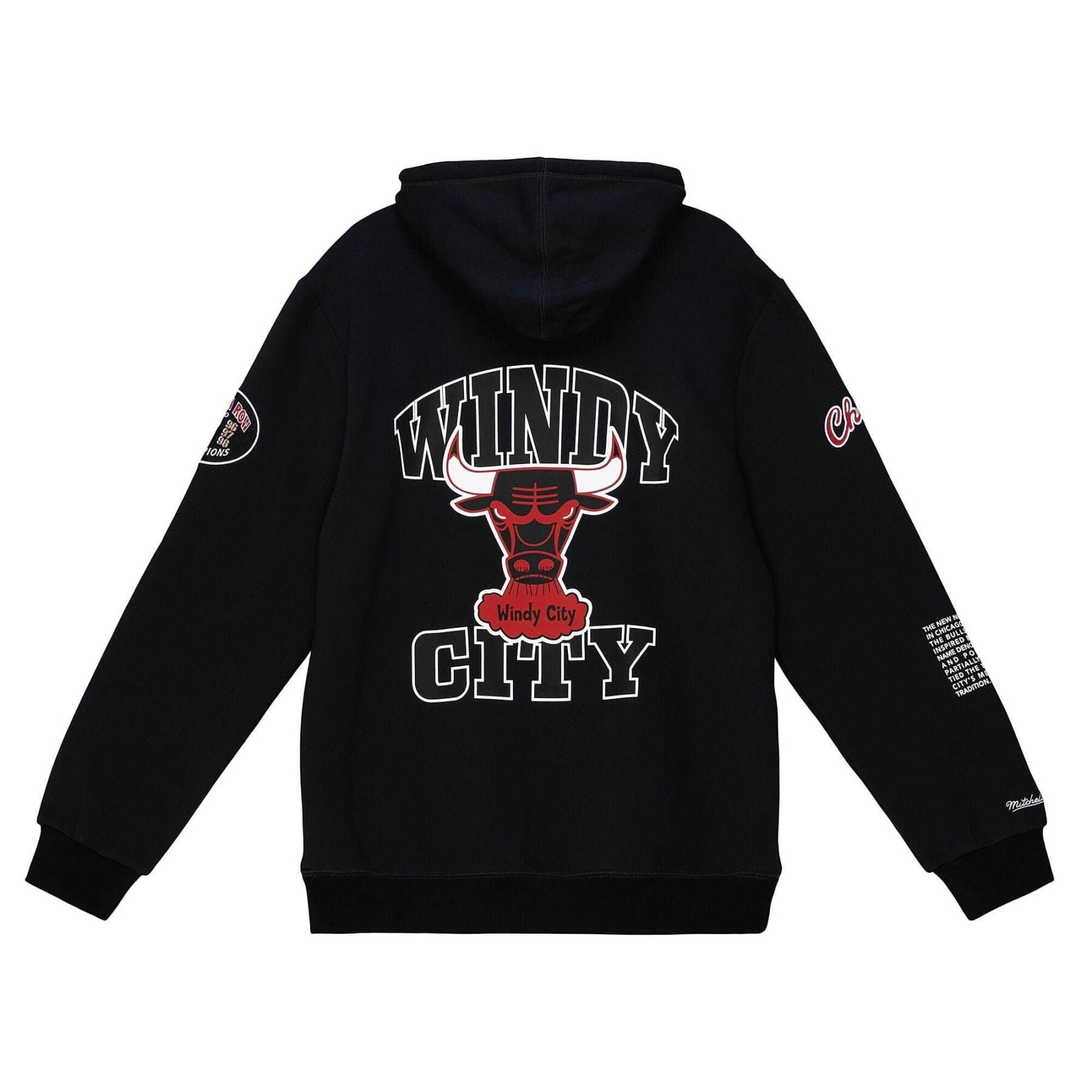 Sweatshirt Chicago Bulls con cappuccio Origins