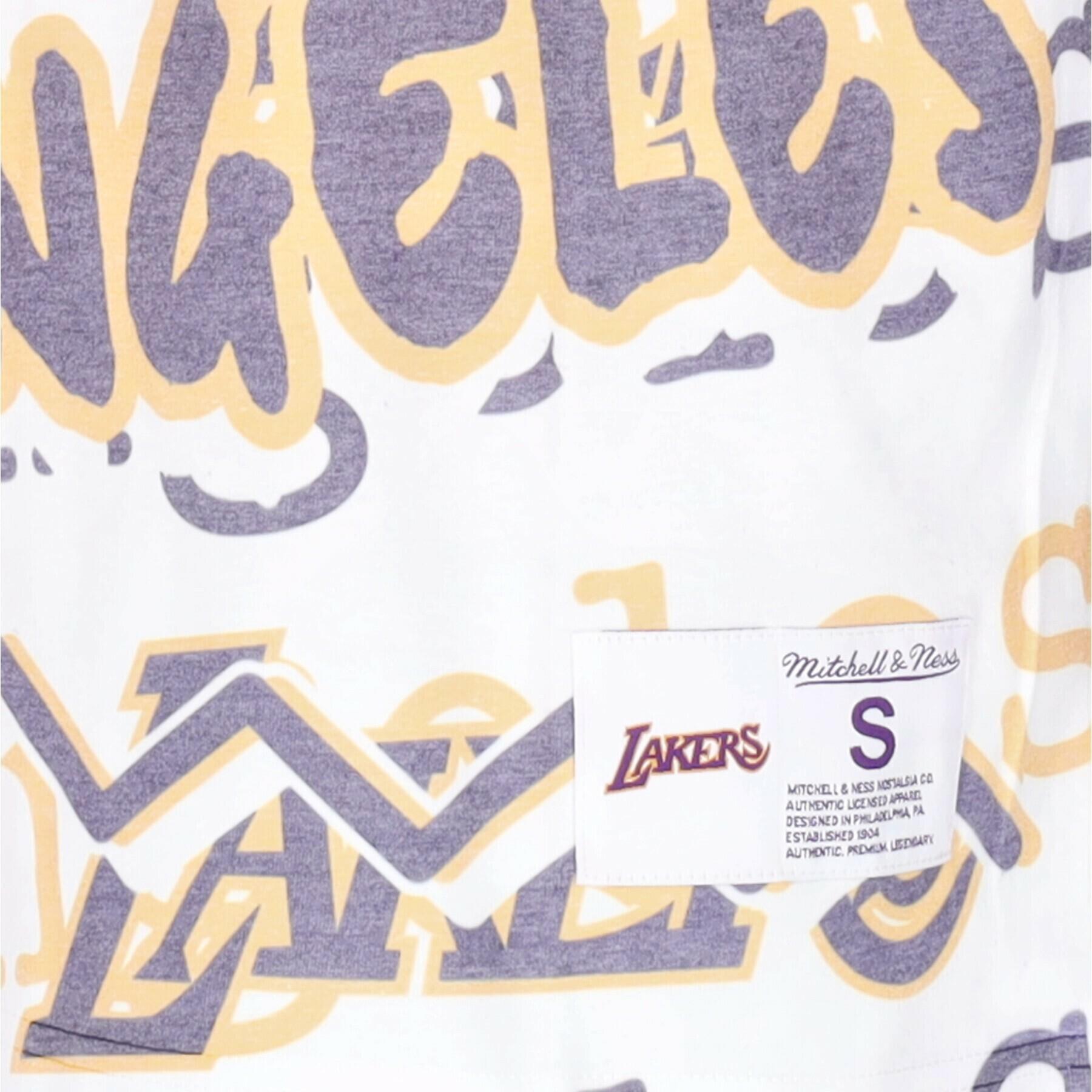 Maglietta Los Angeles Lakers Jumbotron 2.0 Sublimated