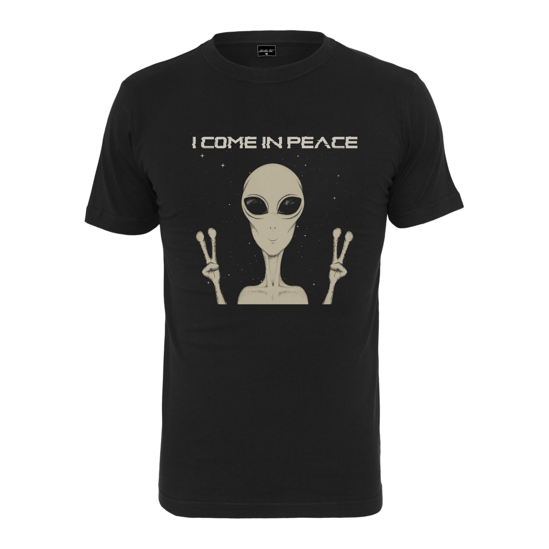 T-shirt Mister Tee i come in peace