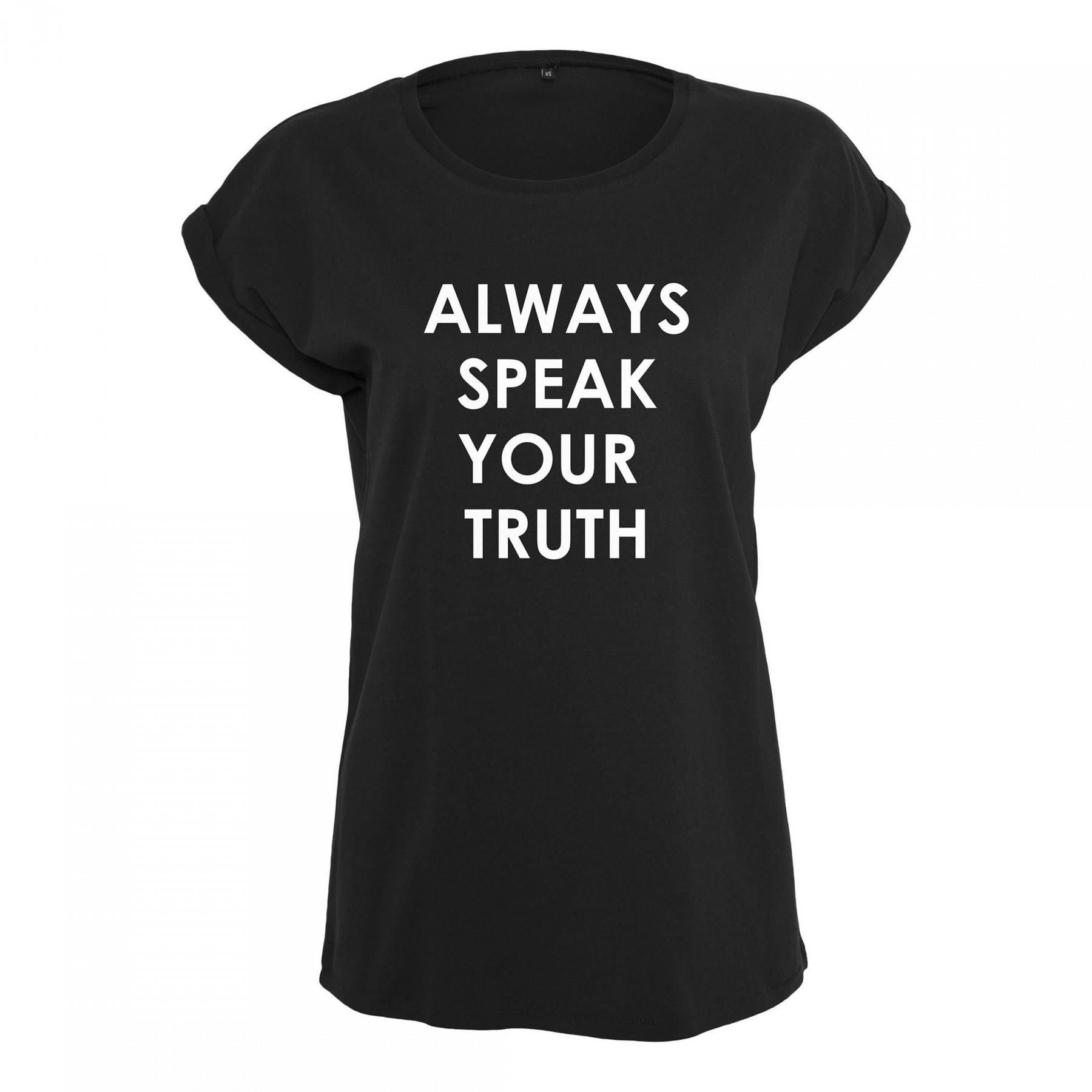 T-shirt donna Mister Tee peak truth