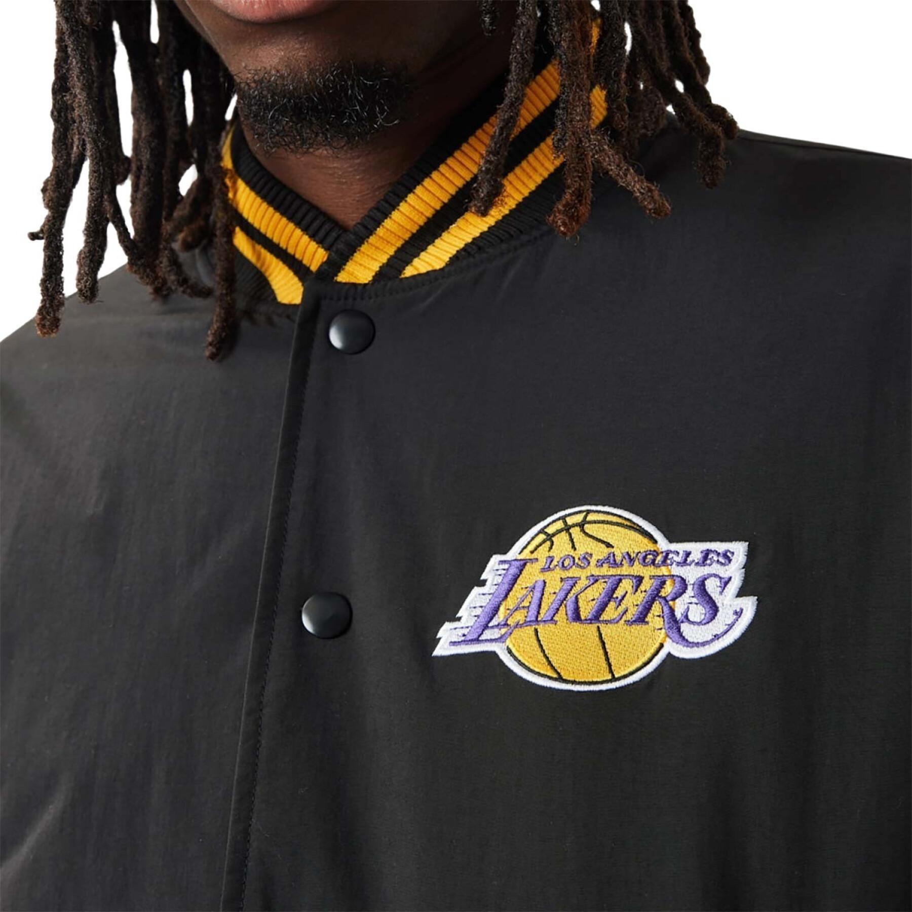 Giacca bomber con logo Los Angeles Lakers