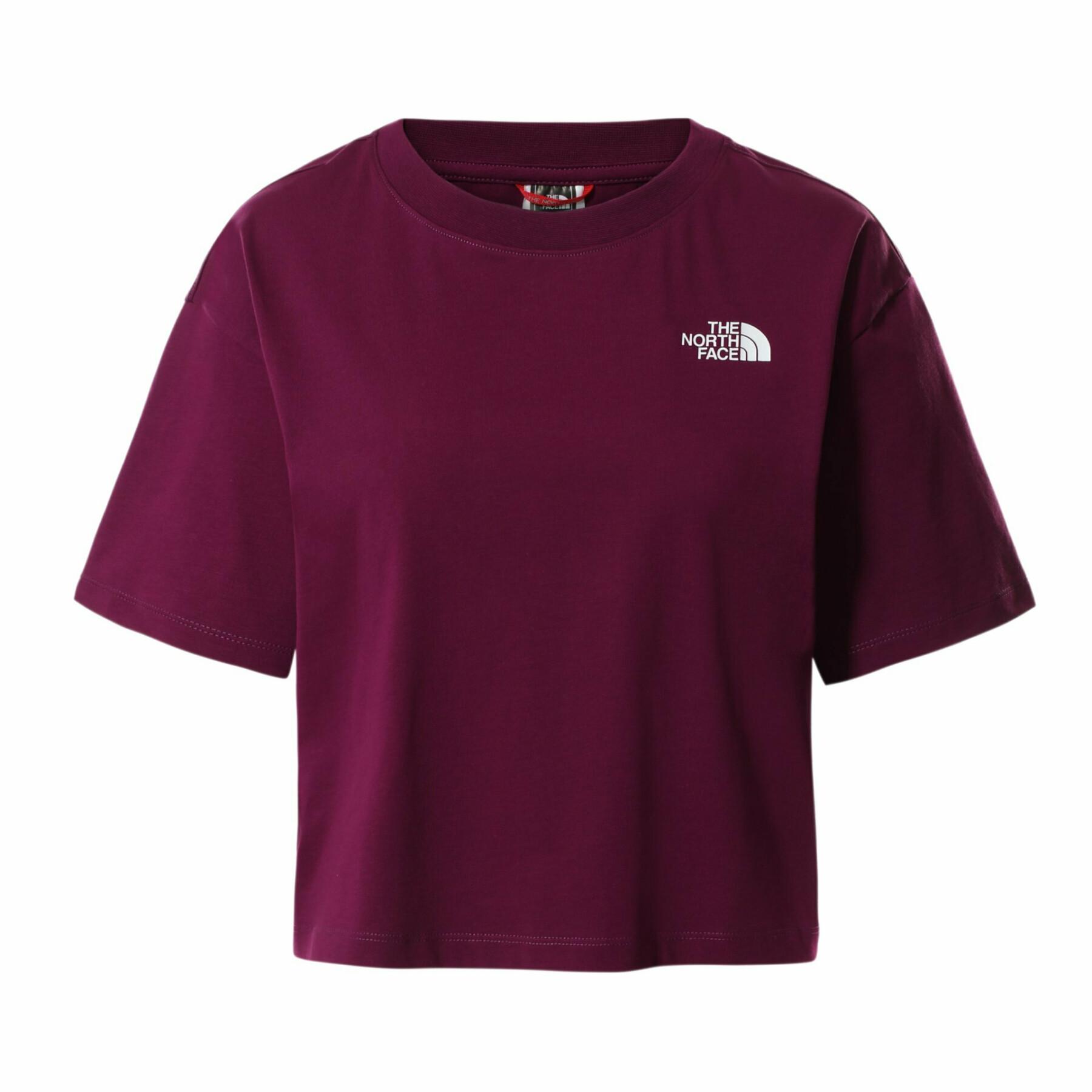 T-shirt donna The North Face Cropped Simple Dome