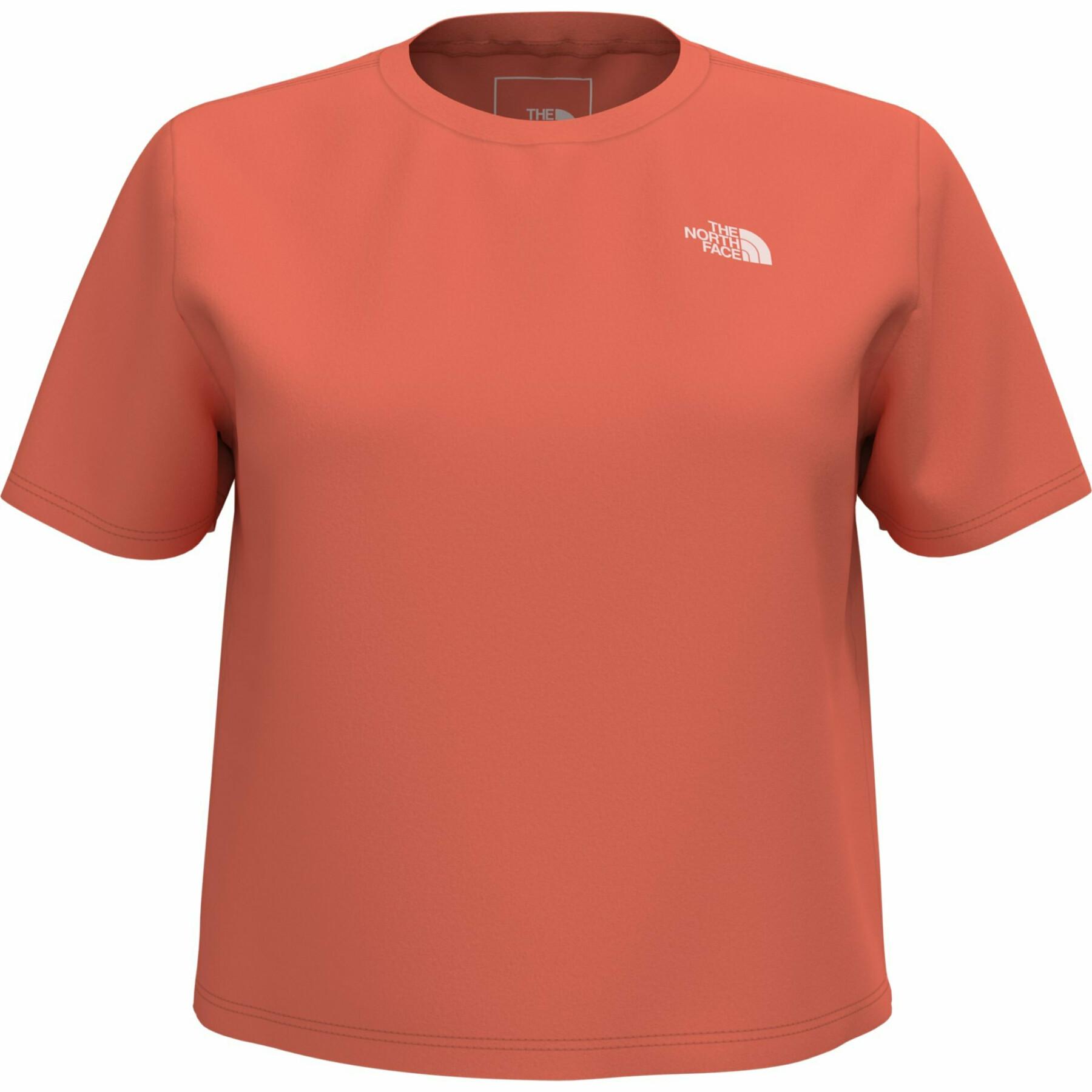 T-shirt donna The North Face Foundation Crop